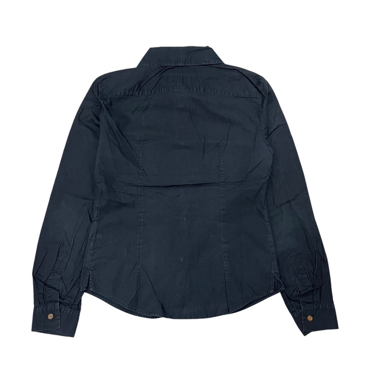 Vivienne Westwood Vivienne Westwood Red Label Small Logo Black Long Shirt Size US S / EU 44-46 / 1 - 9 Thumbnail