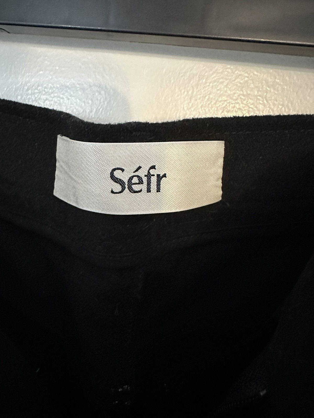 Sefr Black Bonanza Moleskine Trousers Size US 32 / EU 48 - 4 Thumbnail