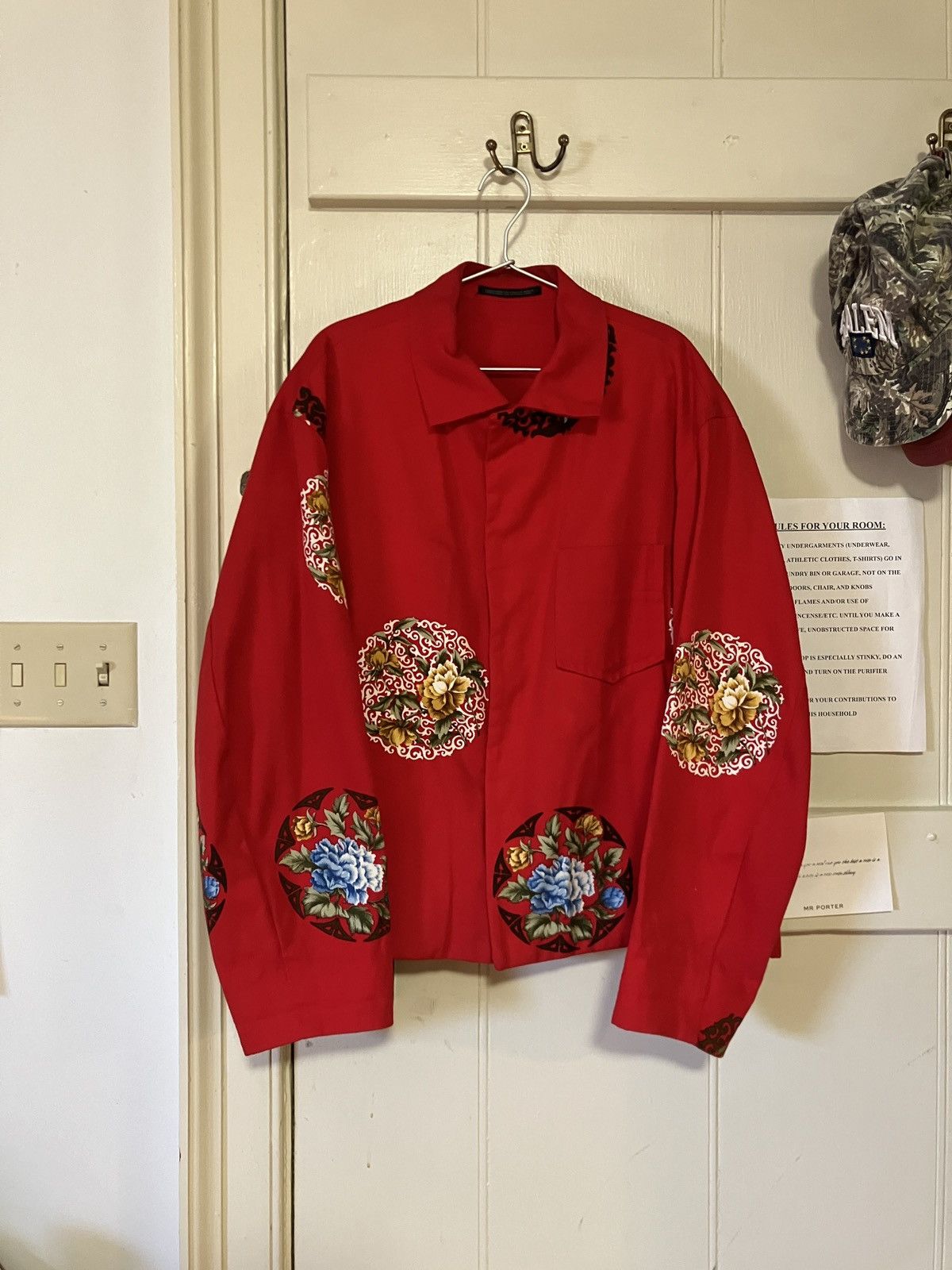 Pour Homme SS96 Floral Medallion Work Jacket