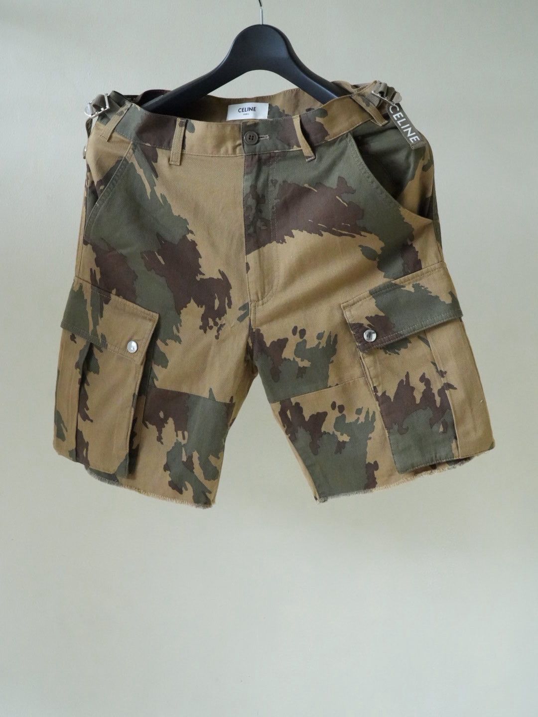Celine Celine Bermuda Cargo Shorts Size US 32 / EU 48 - 1 Thumbnail