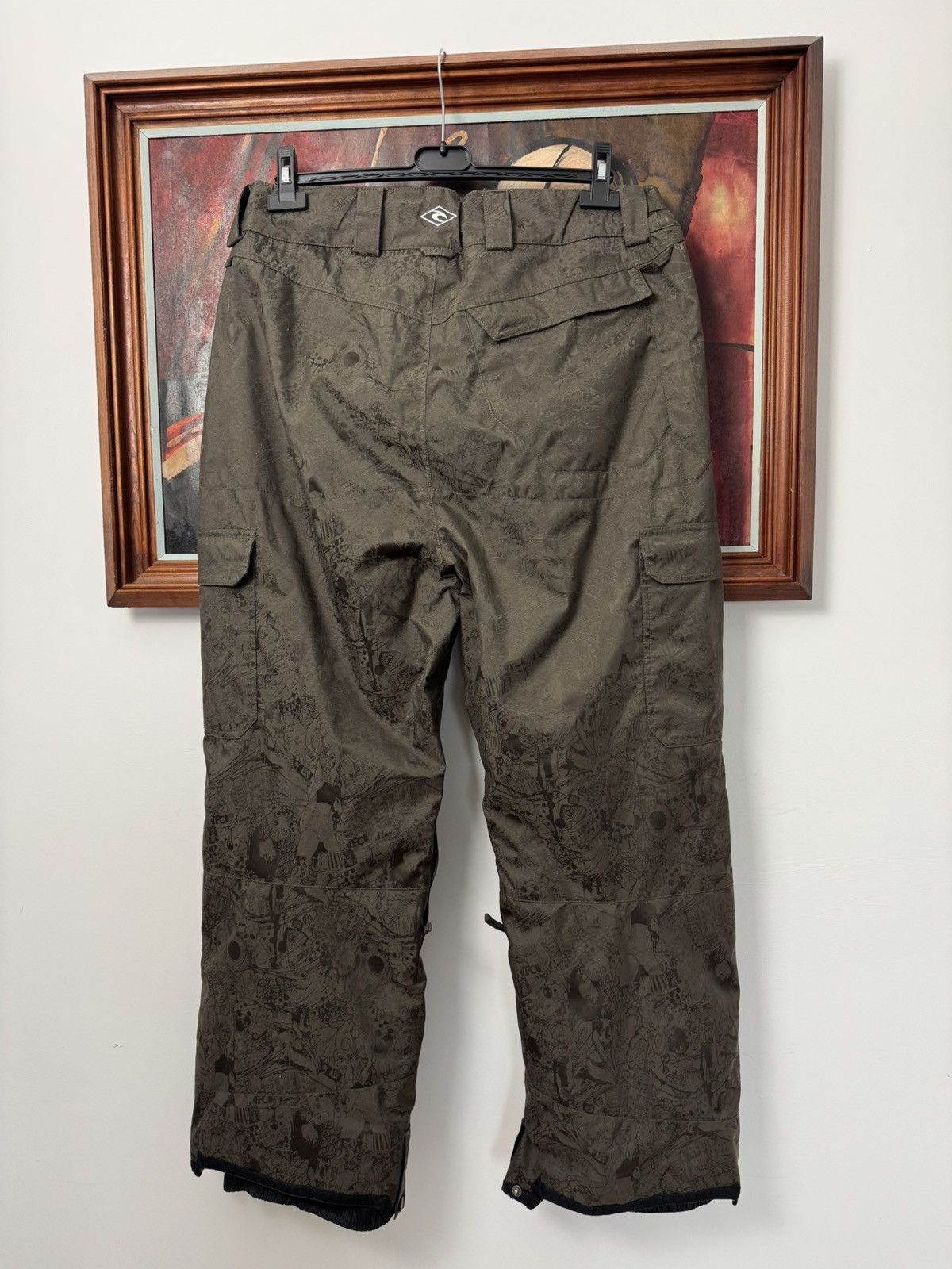 Rip Curl Vintage Rip Curl Ski Pants Anime Full Print Snowboard Skate Size US 34 / EU 50 - 2 Thumbnail