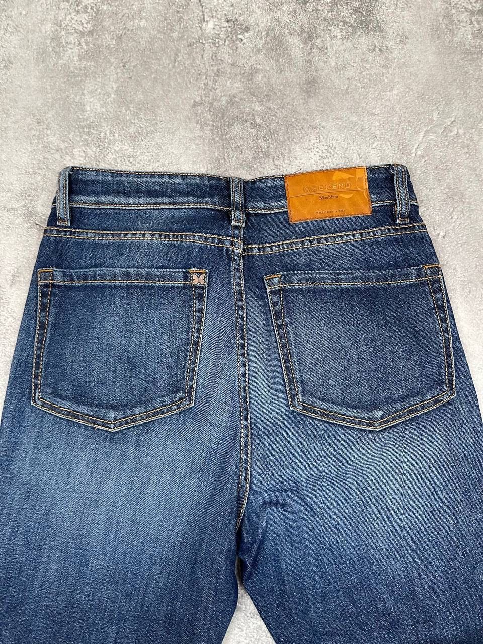 Weekend Max Mara Weekend Max Mara Women Cotton Denim Jeans Blue Size W28 Size 28" / US 6 / IT 42 - 2 Thumbnail