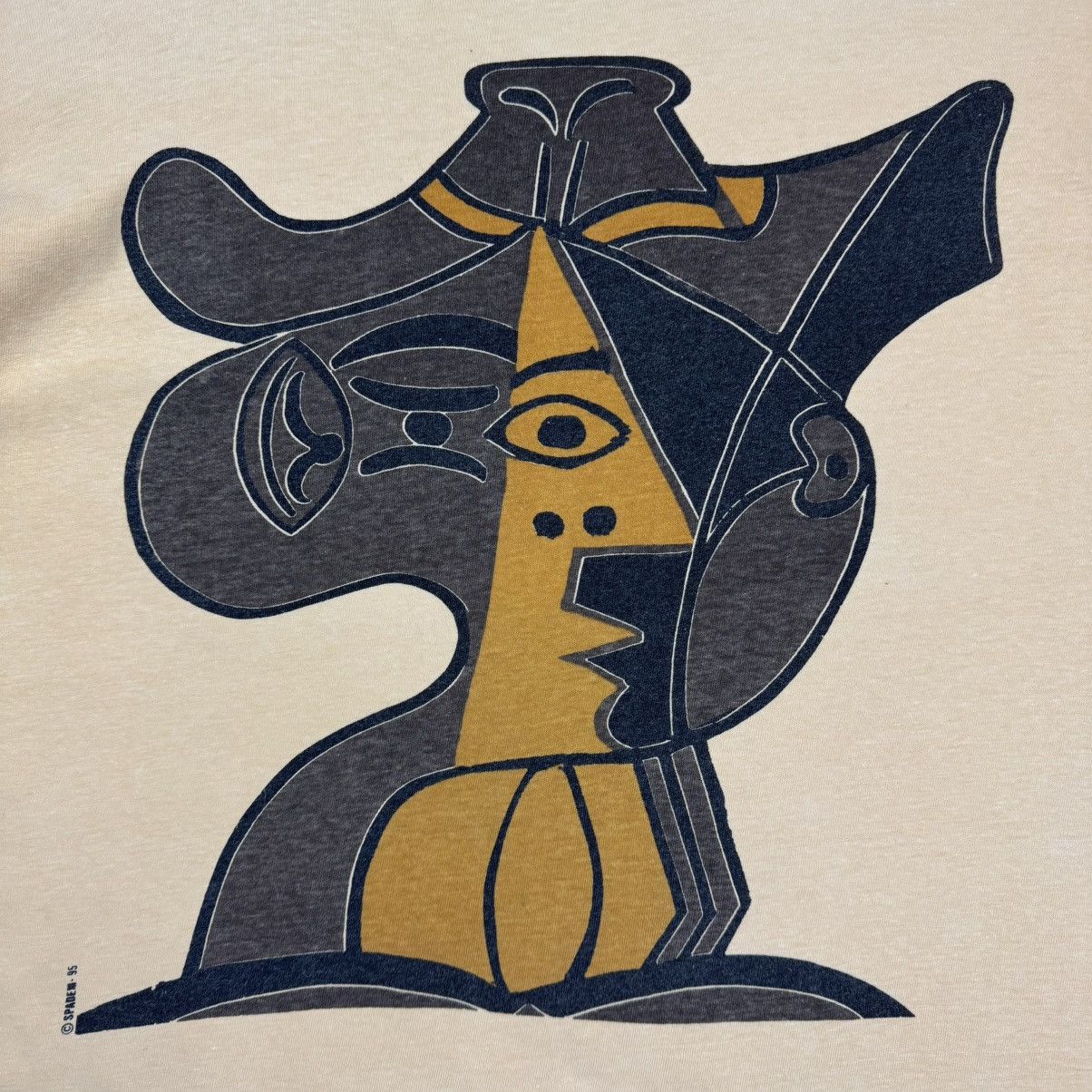 Vintage Vintage Art Pablo Picasso T-shirt Size US L / EU 52-54 / 3 - 6 Thumbnail