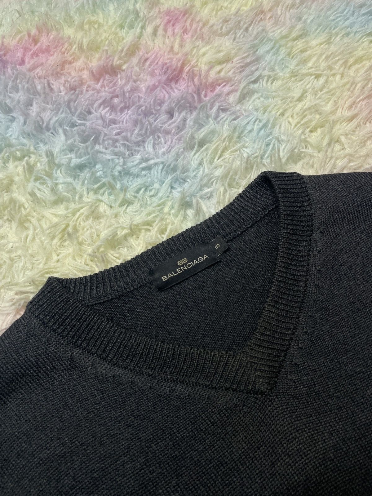 Balenciaga × Vintage ‼️Hearing offer‼️ Balenciaga Sweatshirt Size US L / EU 52-54 / 3 - 6 Thumbnail