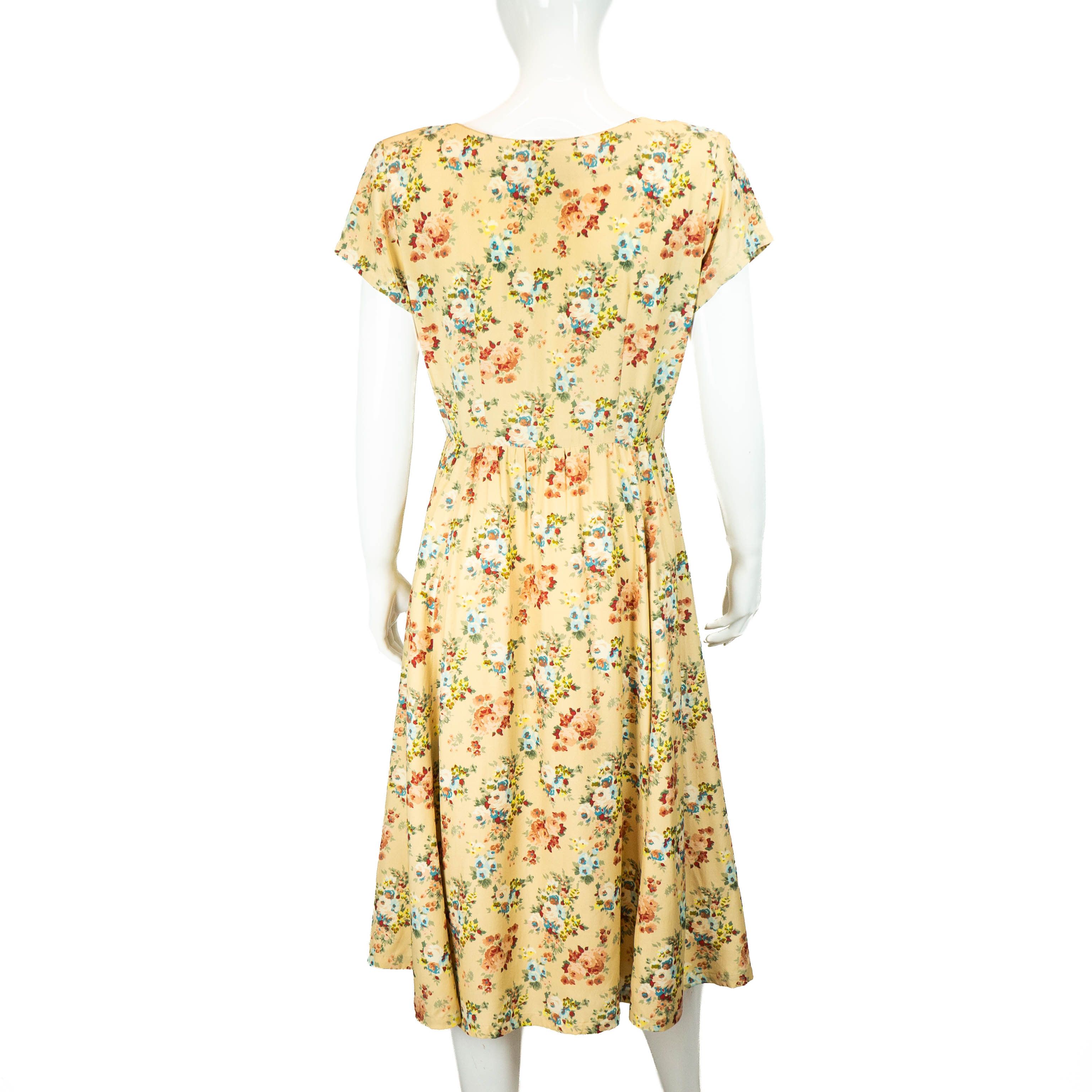 Gerard Darel GERARD DAREL Paris Tokyo Style Floral Dress Vintage Size S / US 4 / IT 40 - 2 Thumbnail