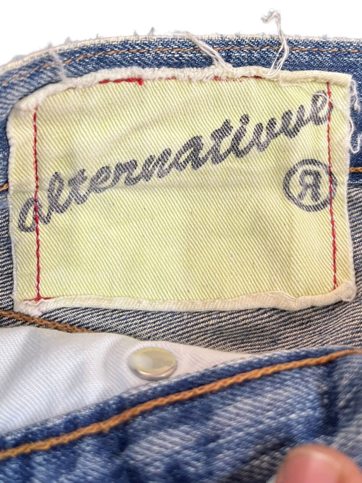 Japanese Brand × Seditionaries Vintage Rna Avant Garde Punk Distressed Denim Size US 31 - 6 Thumbnail