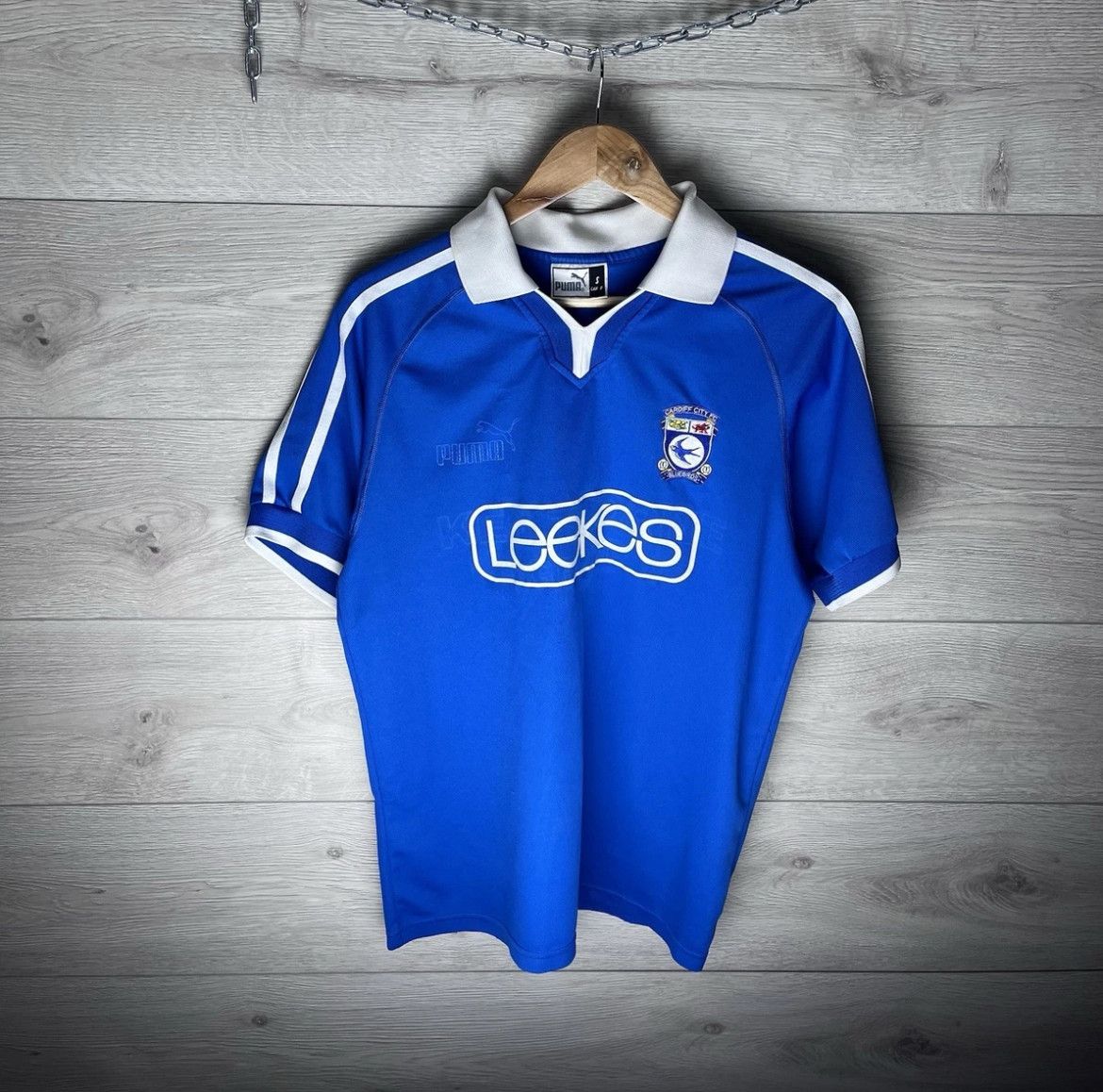 Puma Vintage soccer jerseys Puma Cardiff City 02/03 size S Size US S / EU 44-46 / 1 - 1 Thumbnail