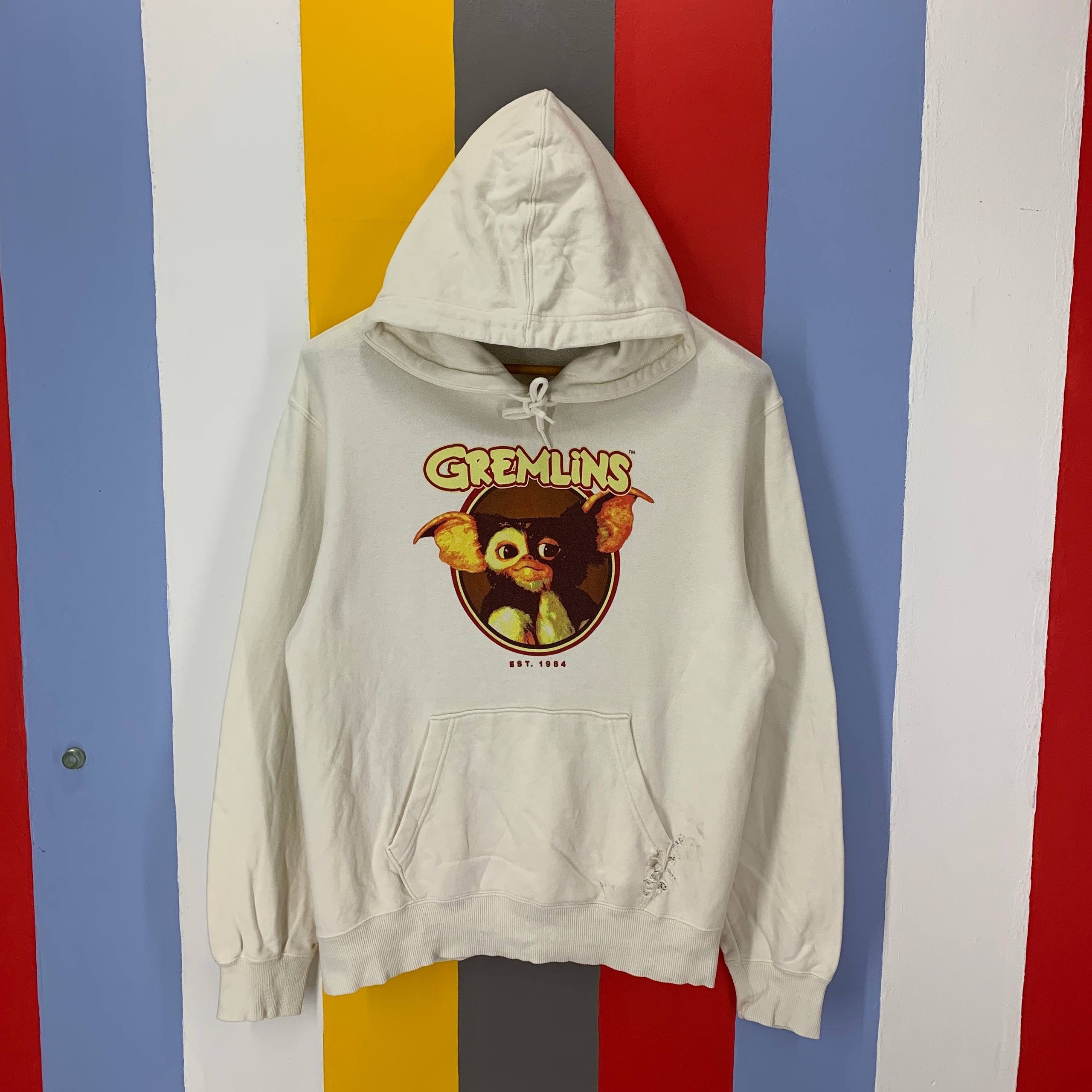 GU GREMLINS Hoodie Pullover #2564/U Size US L / EU 52-54 / 3 - 1 Thumbnail