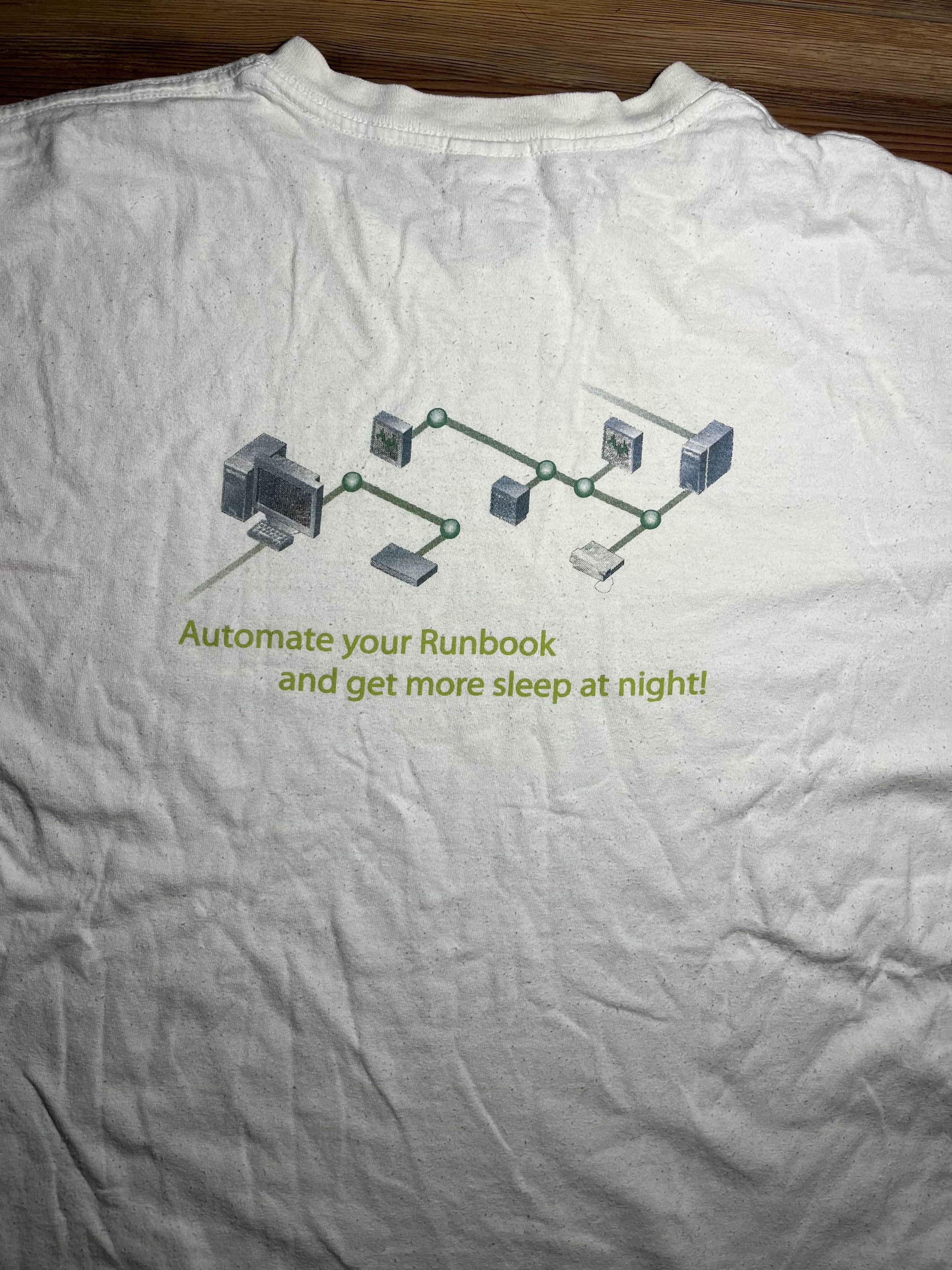 Microsoft × Vintage Y2K Parody I'm Sleeping With Opalis Shirt Size US L / EU 52-54 / 3 - 2 Thumbnail