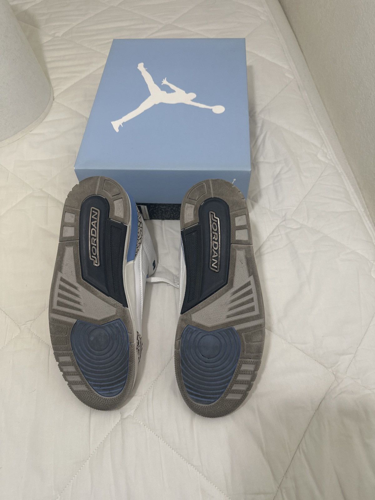 Jordan Brand Jordan 3 retro UNC Size US 11 / EU 44 - 6 Thumbnail