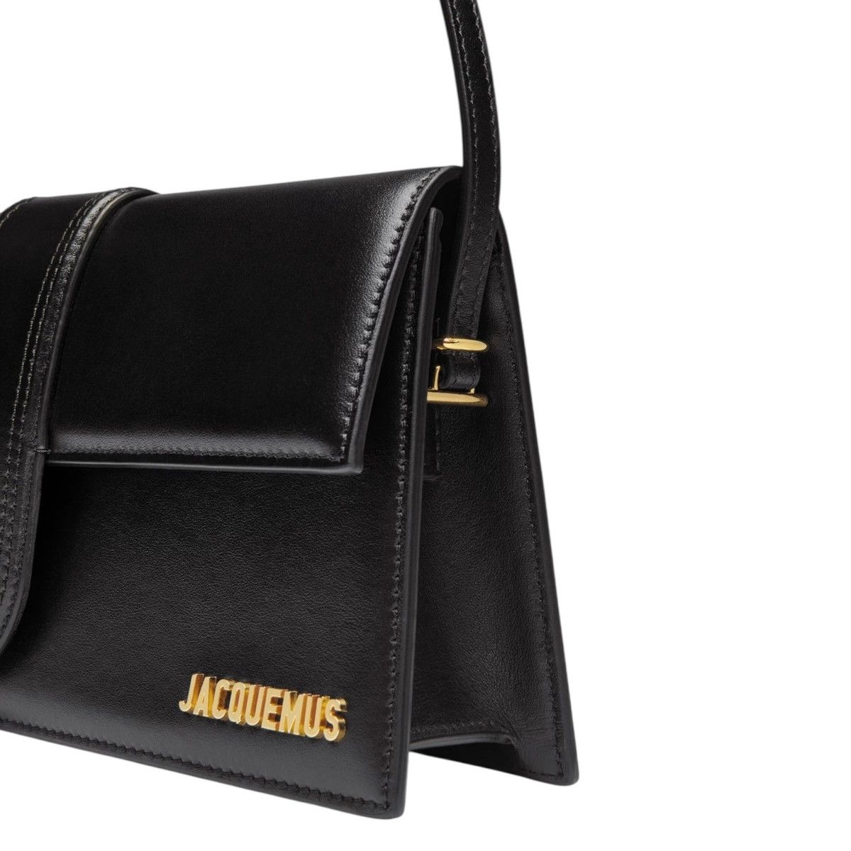 Jacquemus Jacquemus Le Long Bambino Black Gold Size ONE SIZE - 4 Thumbnail