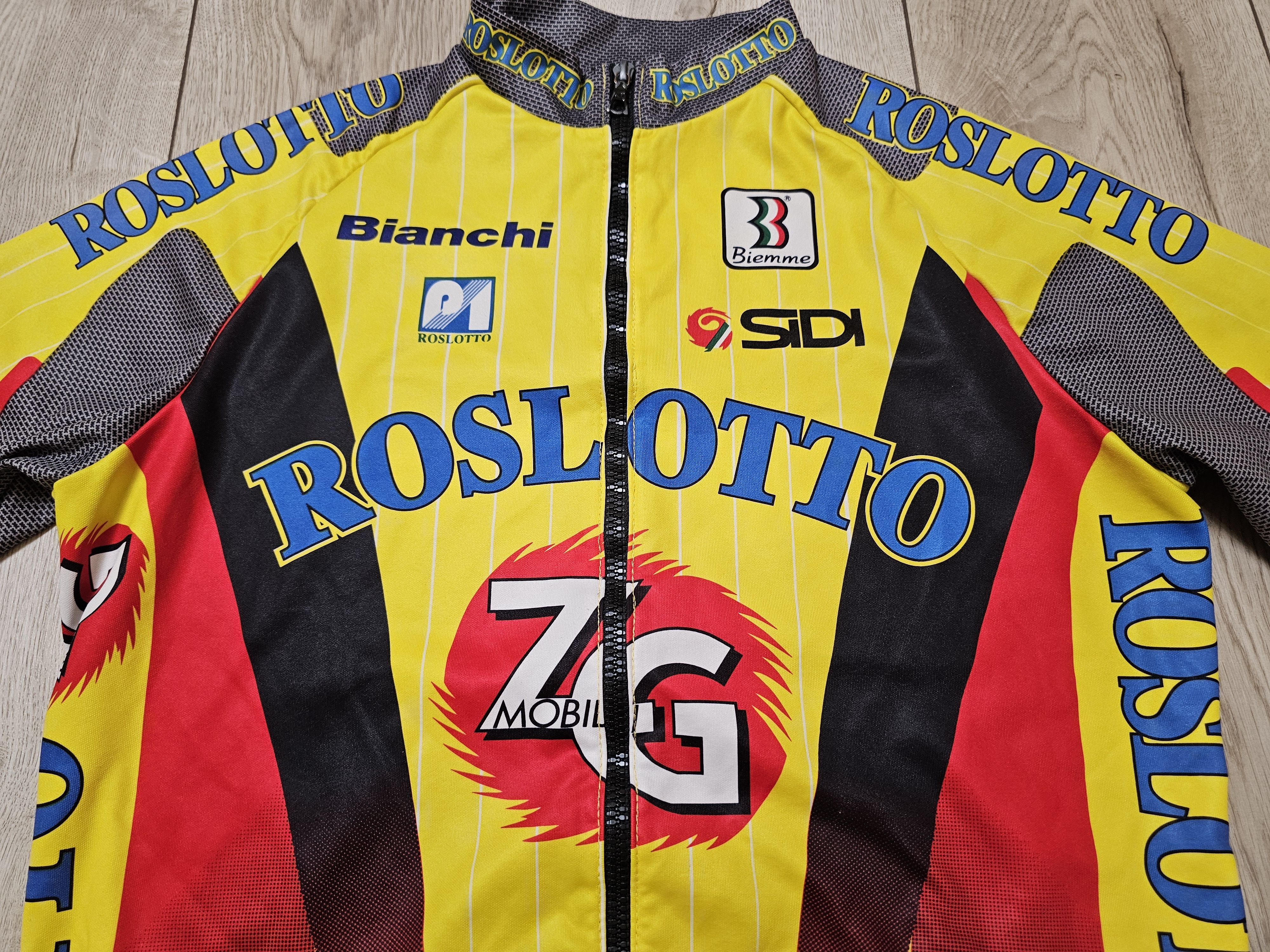 Vintage VINTAGE ROSLOTTO CYCLING TEAM JERSEY LONG CYCLING TEAM VELO Size US M / EU 48-50 / 2 - 3 Thumbnail