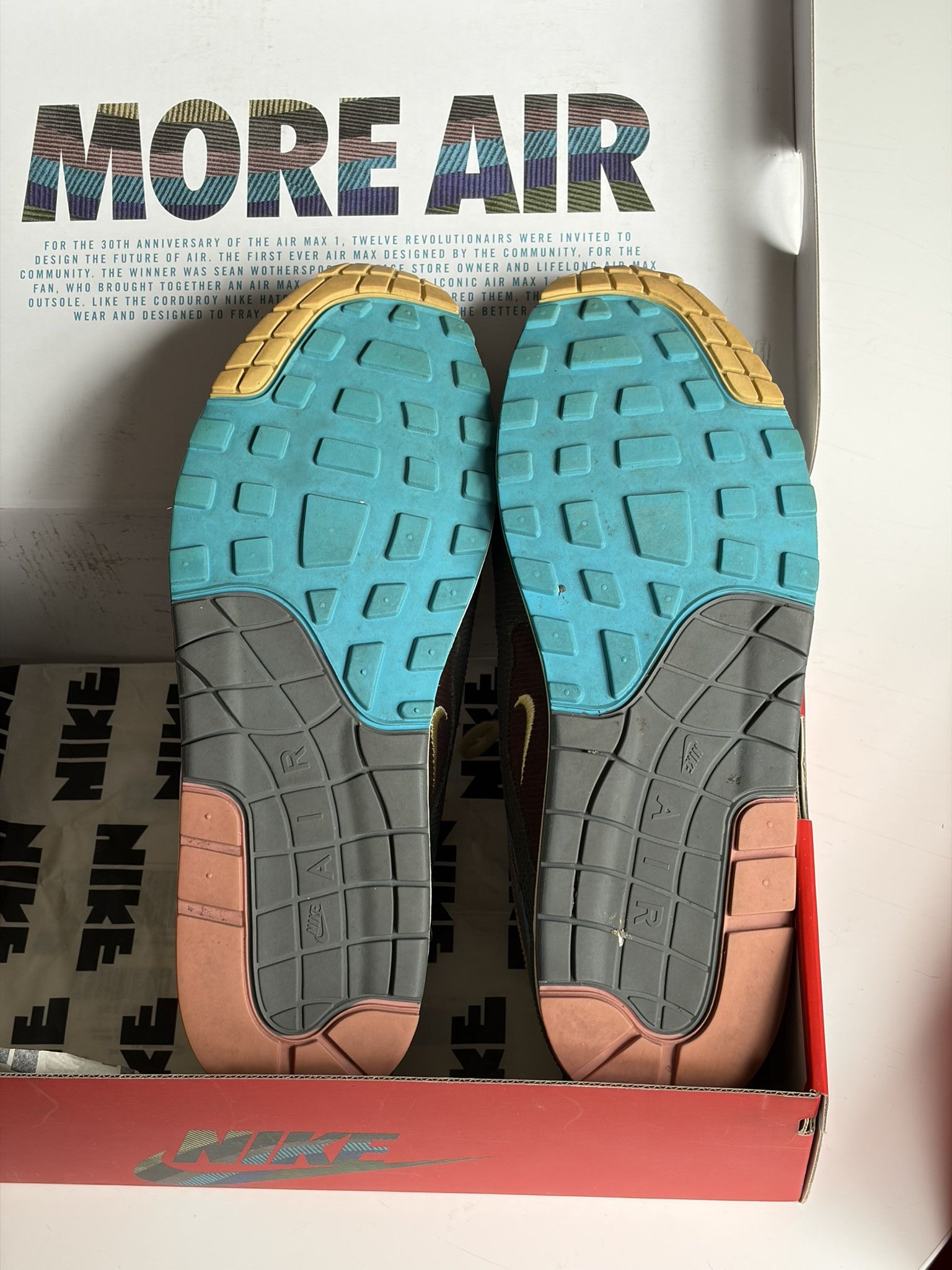 Nike Air Max 1/97 VF SW Size US 11.5 / EU 44-45 - 12 Thumbnail