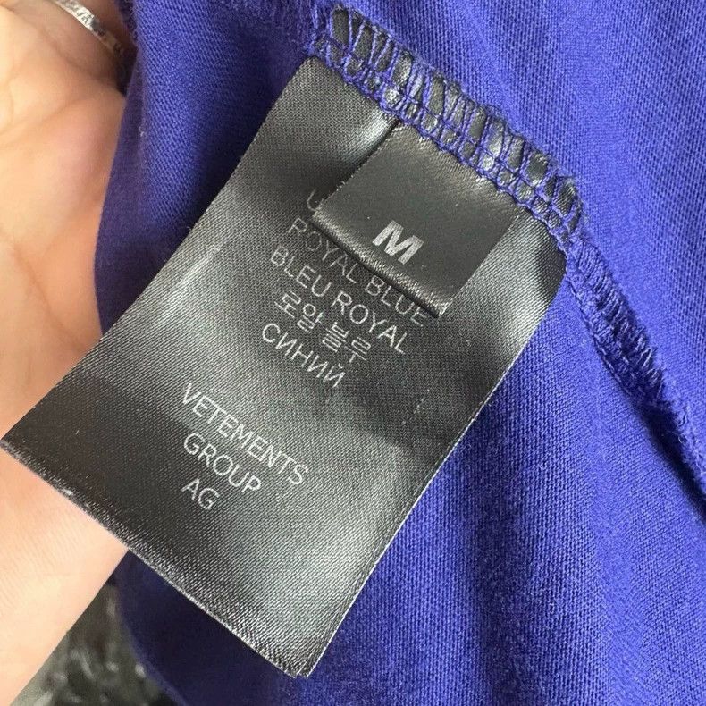 Vetements Vetements 24ss purple Believe print loose casual short-sle Size US M / EU 48-50 / 2 - 4 Thumbnail