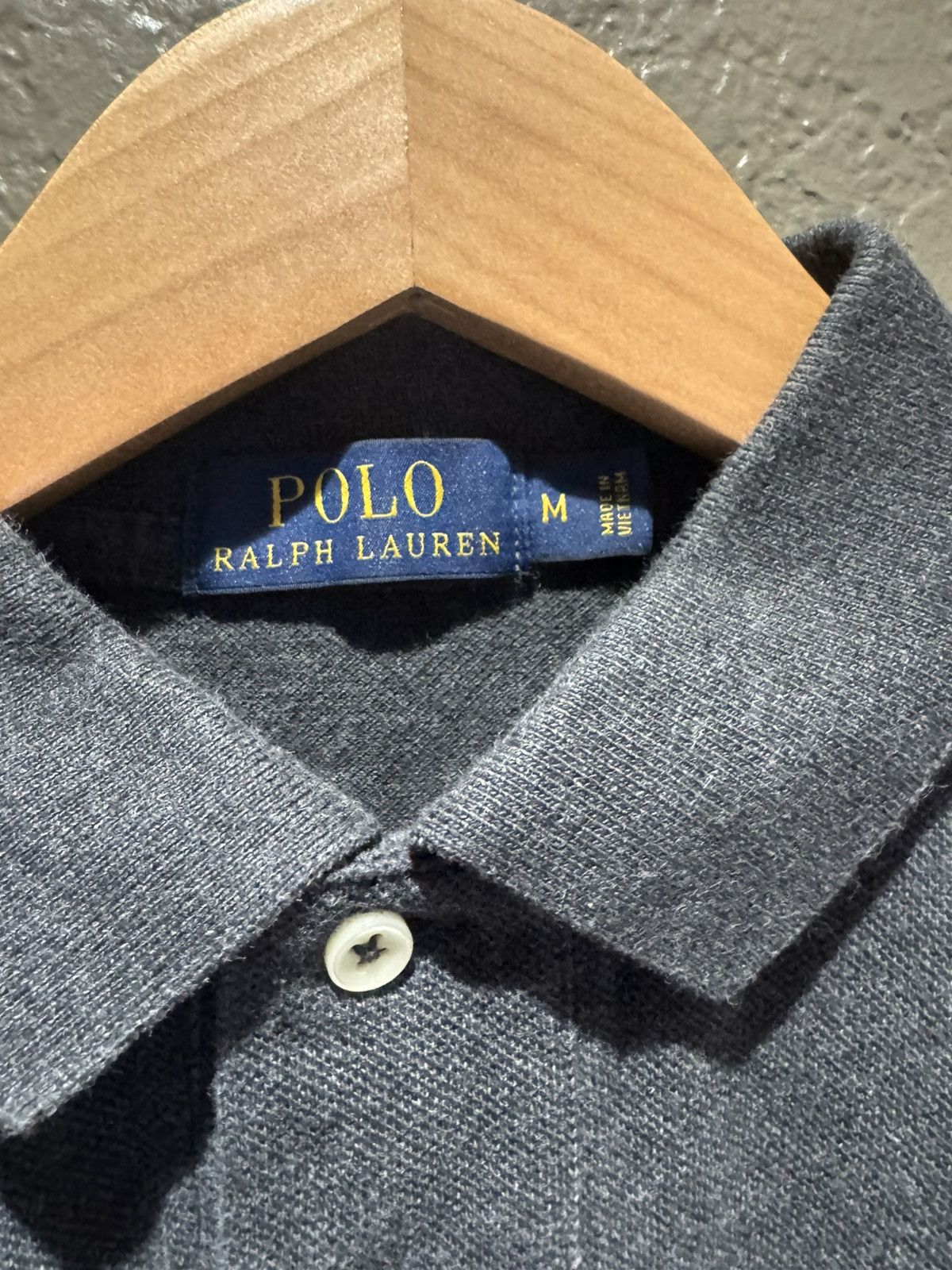 Polo Ralph Lauren Vintage Polo Ralph Lauren Dark Grey Purple Logo 2000s Y2k Size US M / EU 48-50 / 2 - 3 Thumbnail