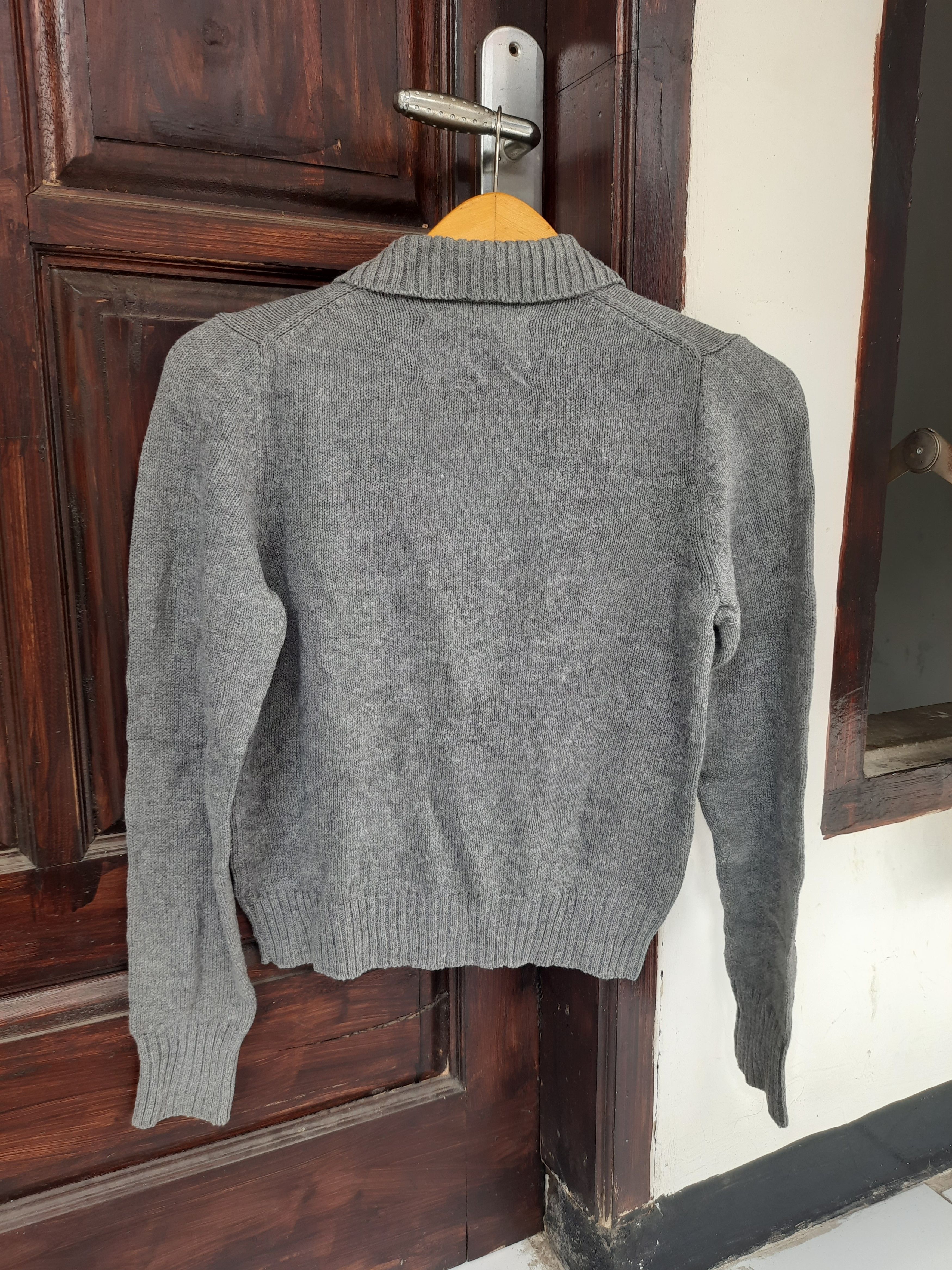 Margaret Howell Mhl margareth howell crop halfzip knitwear sweater Size M / US 6-8 / IT 42-44 - 2 Thumbnail