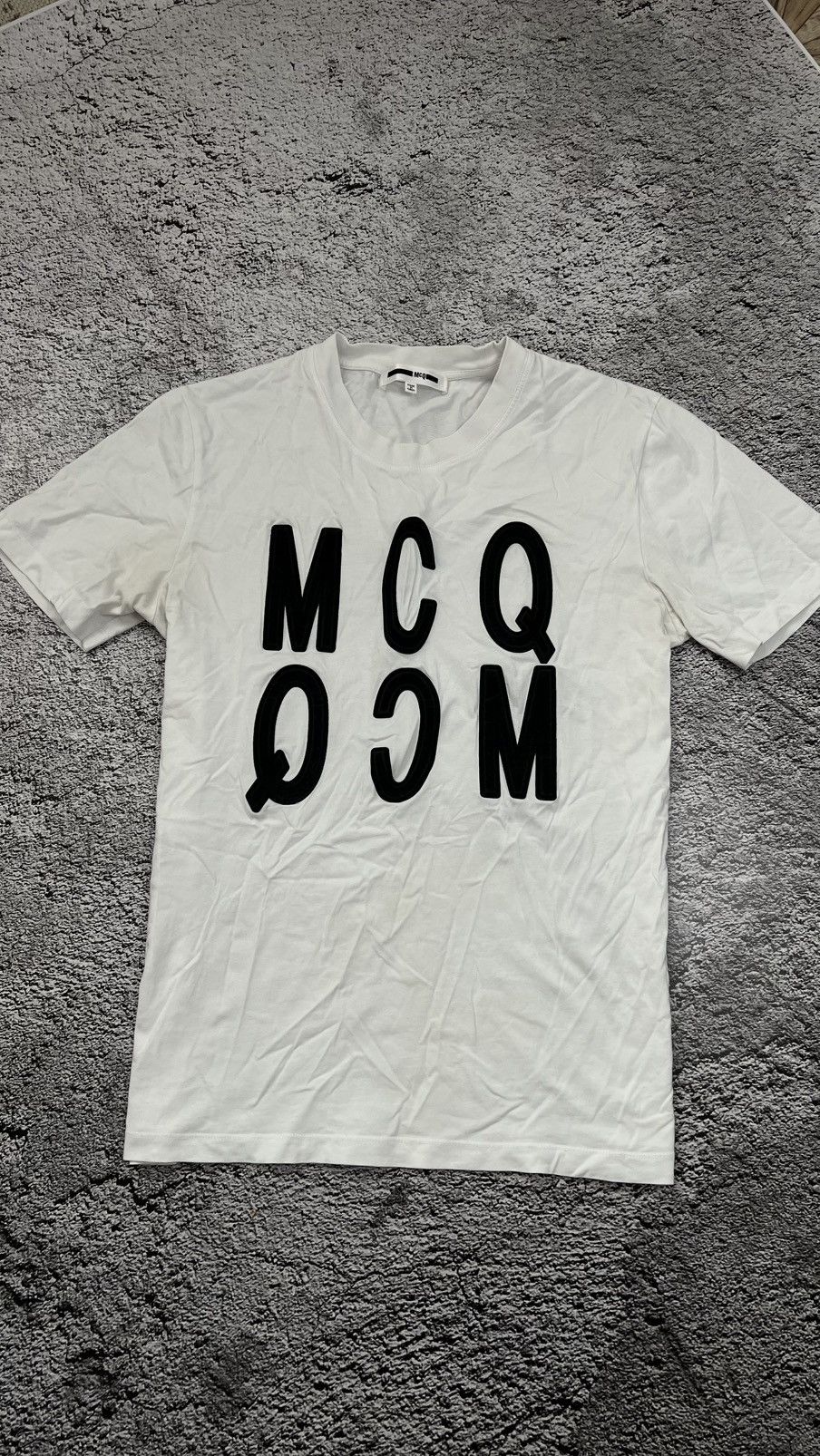 Alexander McQueen Alexander McQueen MCQ spellout logo big T shirt Size US XL / EU 56 / 4 - 2 Thumbnail