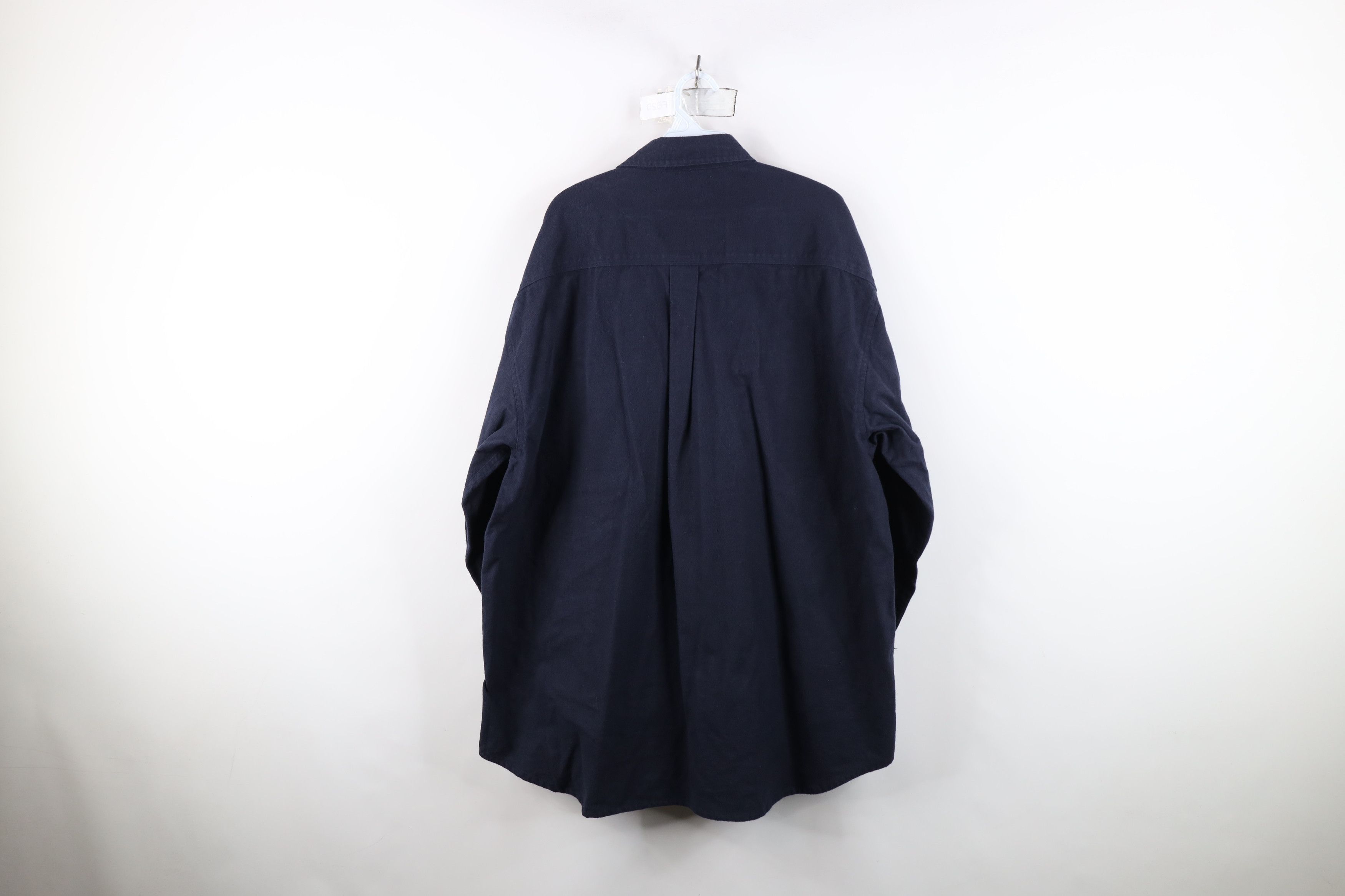 Vintage Vintage Streetwear Heavyweight Chamois Collared Button Shirt Size US XXL / EU 58 / 5 - 13 Thumbnail