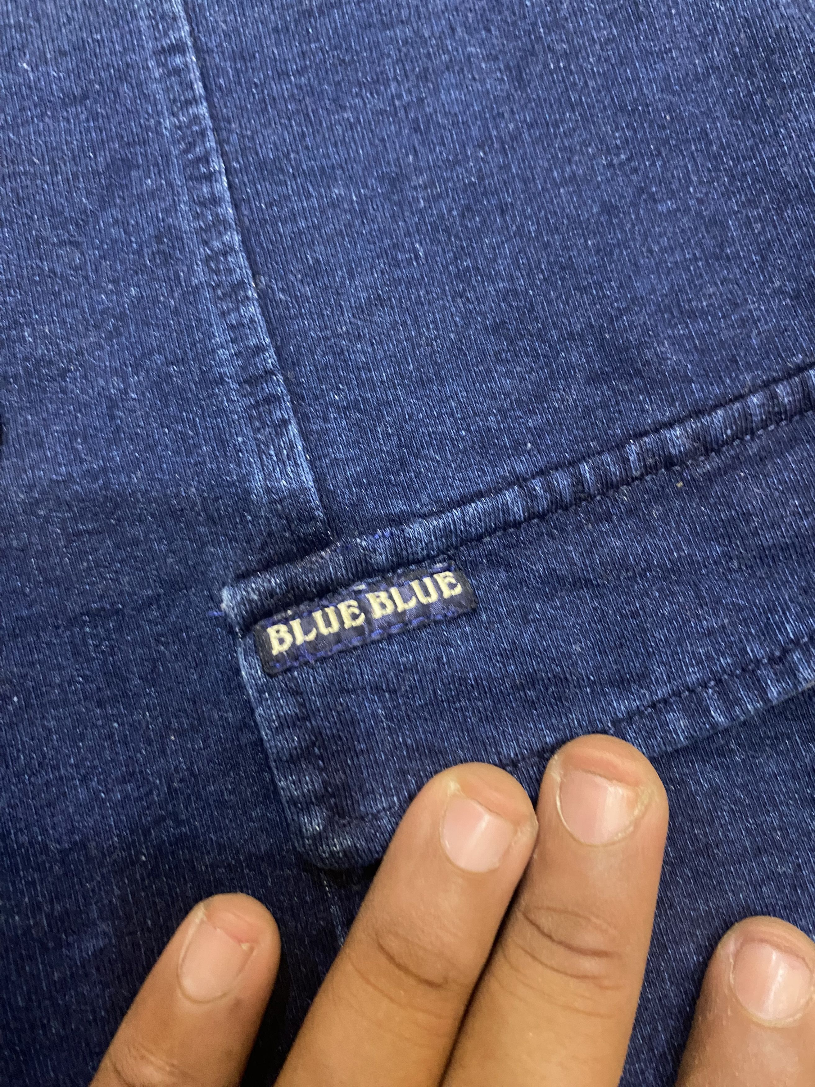 Blue Blue Japan × Japanese Brand Blue blue japan core denim Size US L / EU 52-54 / 3 - 3 Thumbnail