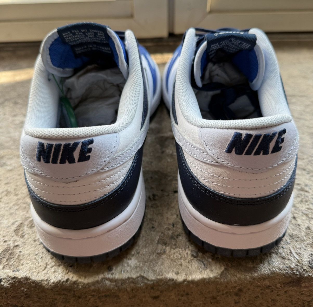 Nike Nike Dunk Low “Game Royal Navy” Size US 11 / EU 44 - 5 Thumbnail