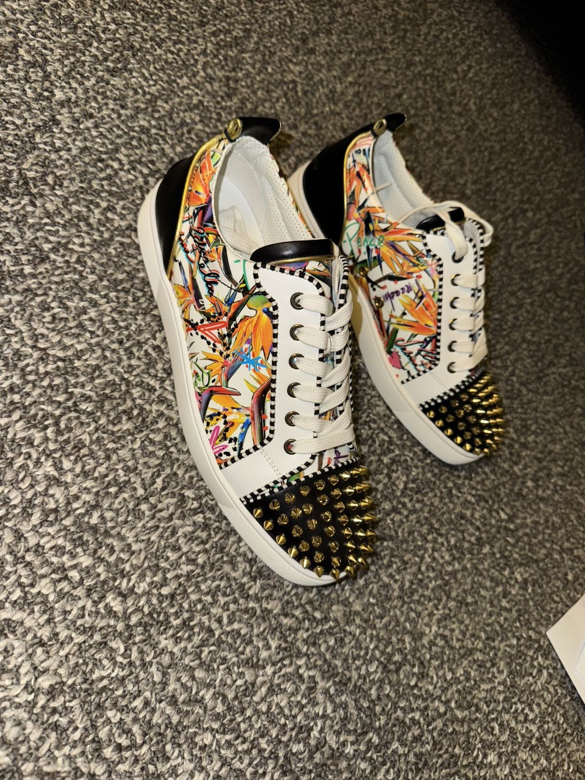 Christian Louboutin Christian Louboutin Freelouis Junior Spikes Flat Size US 9 / EU 42 - 3 Thumbnail