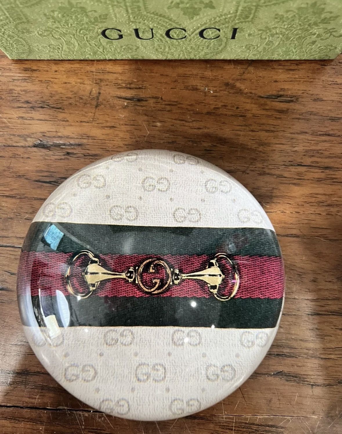 Gucci Authentic Gucci GG Web Horsebit Collectible Paperweight NWB Size ONE SIZE - 5 Thumbnail