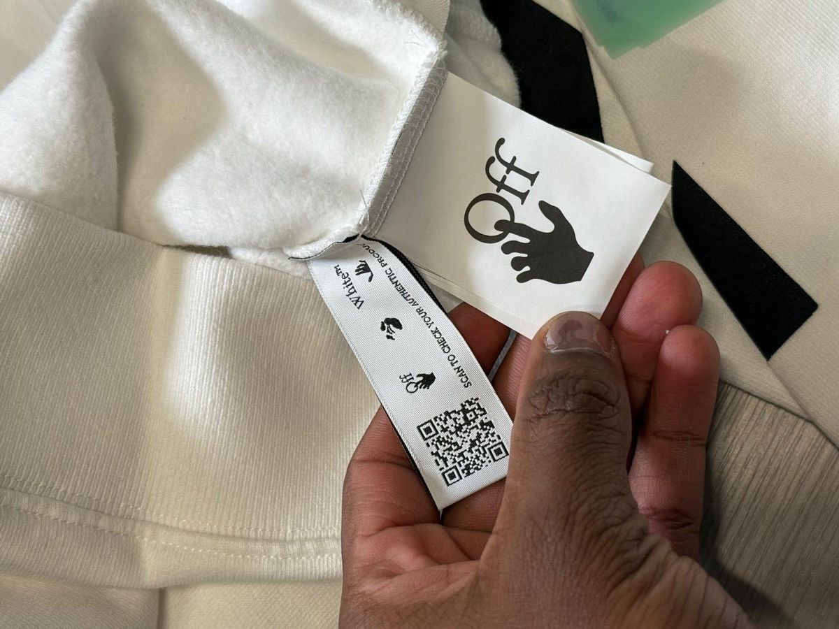 Off-White Off White Diag Helvetica Hoodie XS Size US XS / EU 42 / 0 - 7 Thumbnail