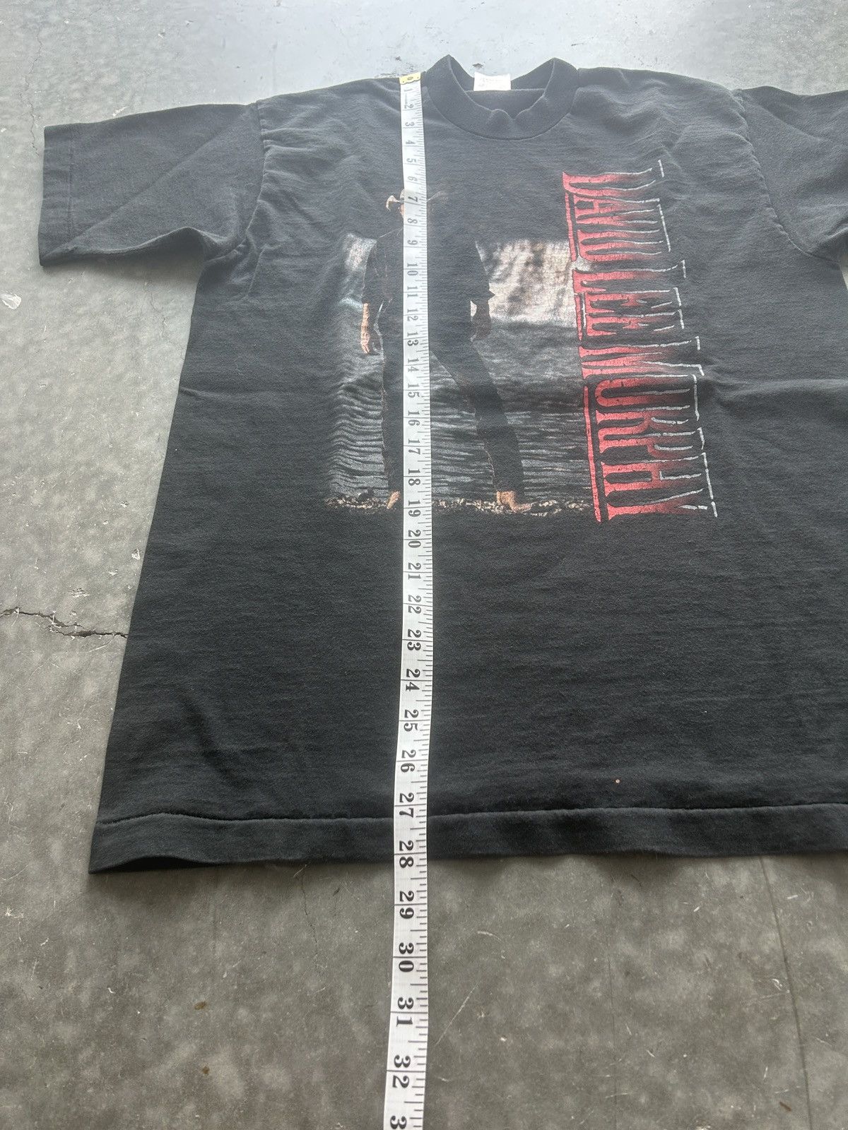 Fruit Of The Loom × Vintage Vintage 90s David Lee Murphy Tour Tee 1997 Size US M / EU 48-50 / 2 - 10 Thumbnail