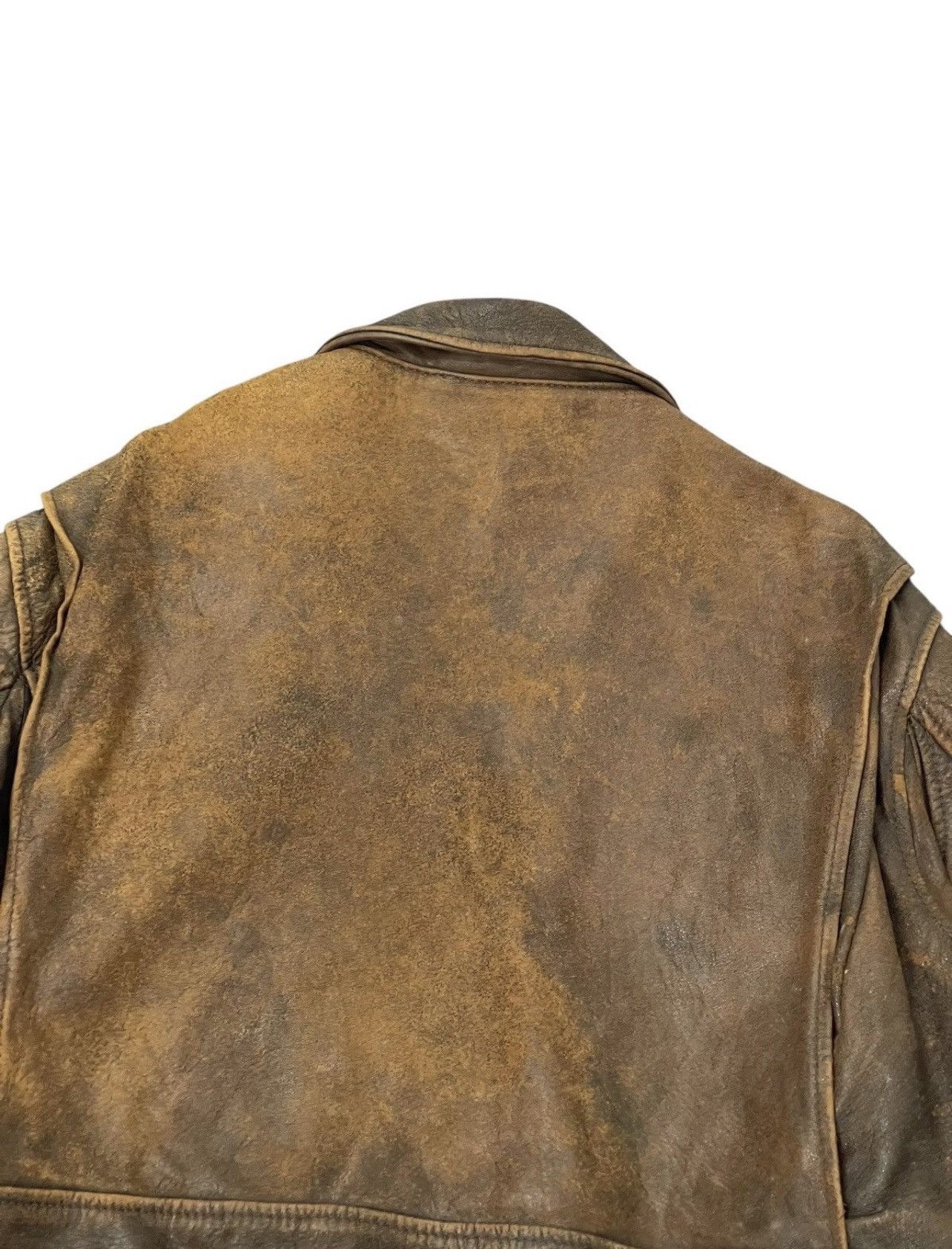Avirex Vtg 80s Avirex USA Typ G2 Raider Leather Jacket Macgyver 2🟦 Size US L / EU 52-54 / 3 - 18 Thumbnail