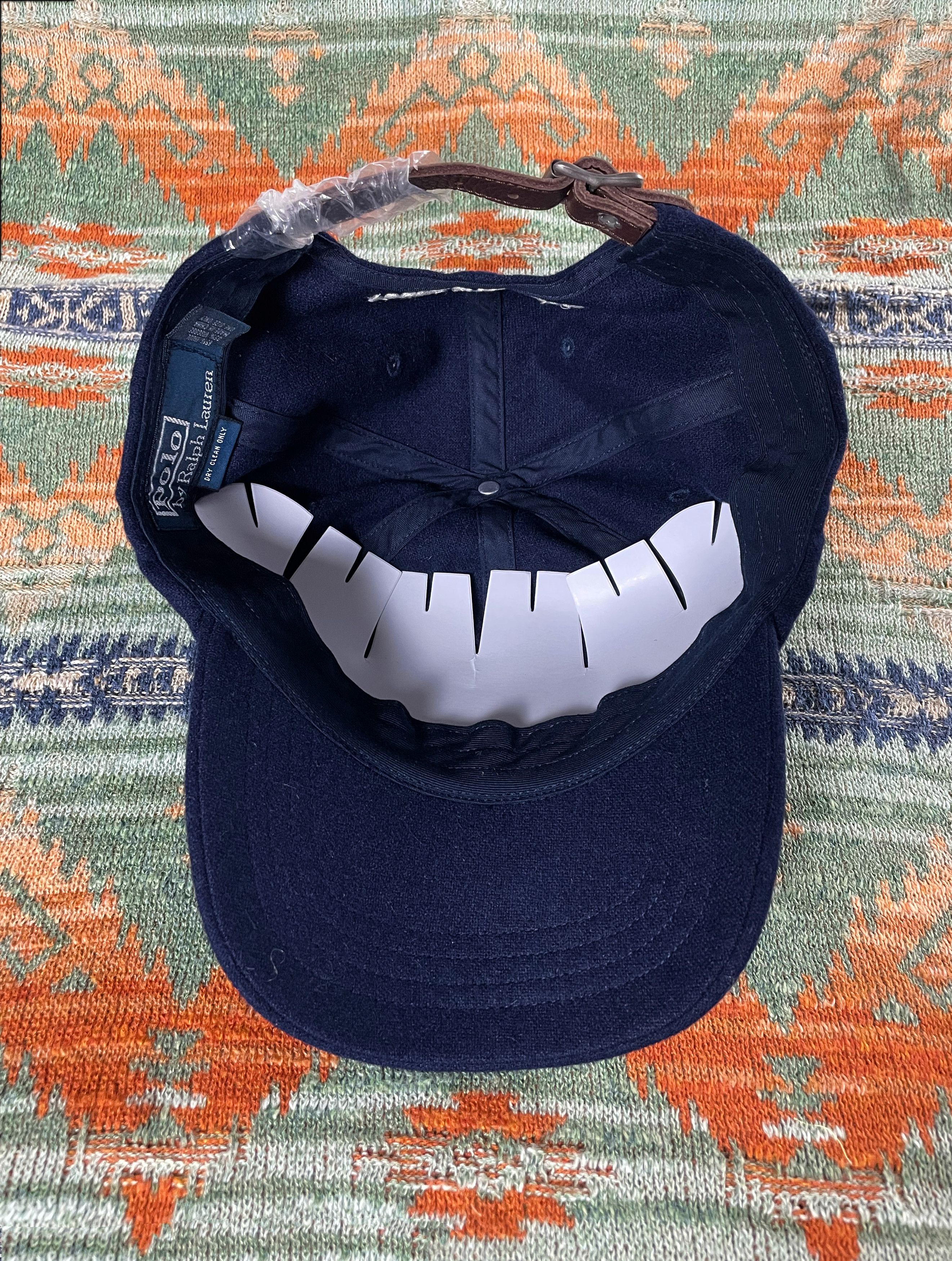 Polo Ralph Lauren Polo Ralph Lauren wool leather baseball hat baseball cap Size ONE SIZE - 6 Thumbnail