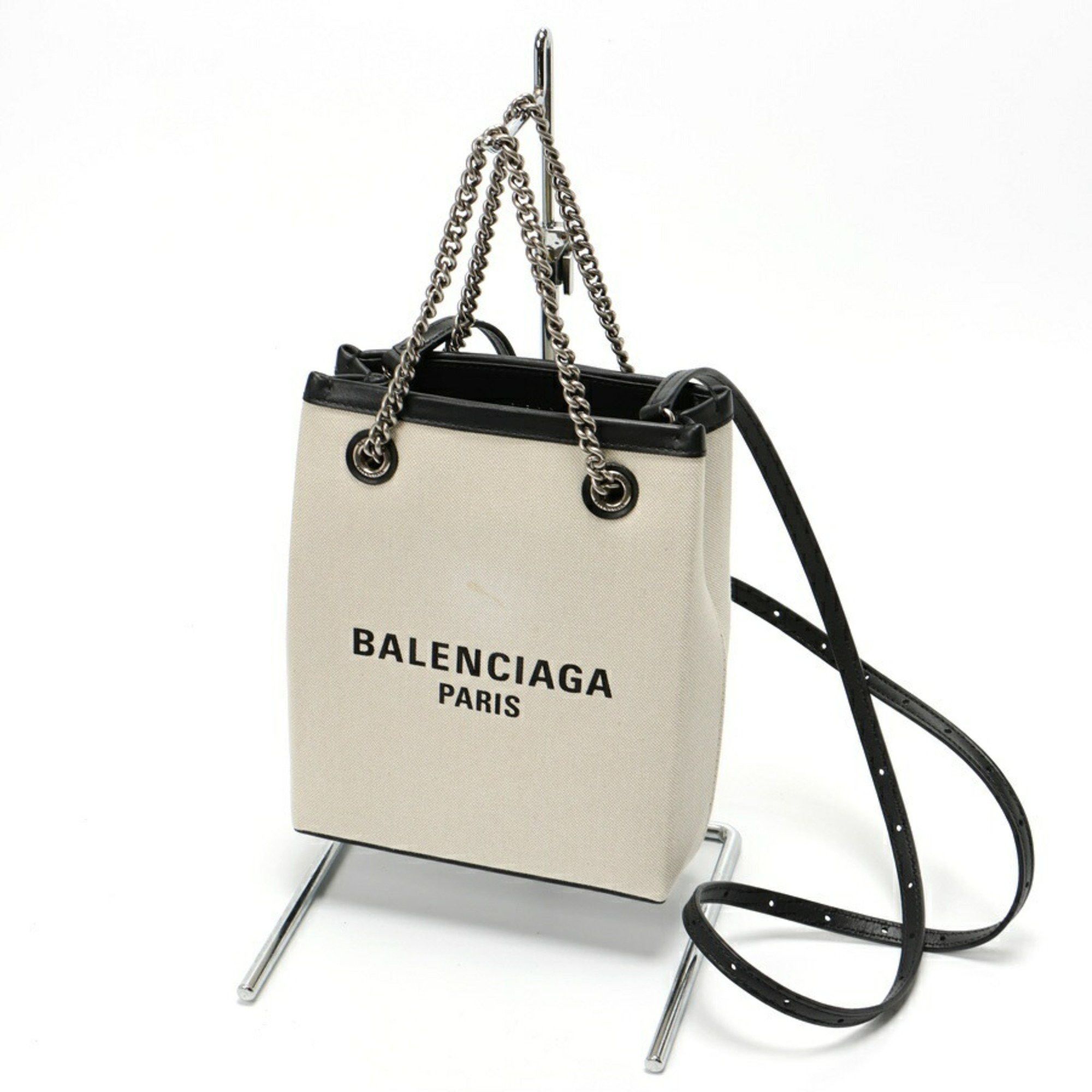 BALENCIAGA バッグ 593826 0AI2N SHOPPING PHONE HOLDER SHOPPING（BALENCIAGA） BALENCIAGA バレンシアガ SHOPPING