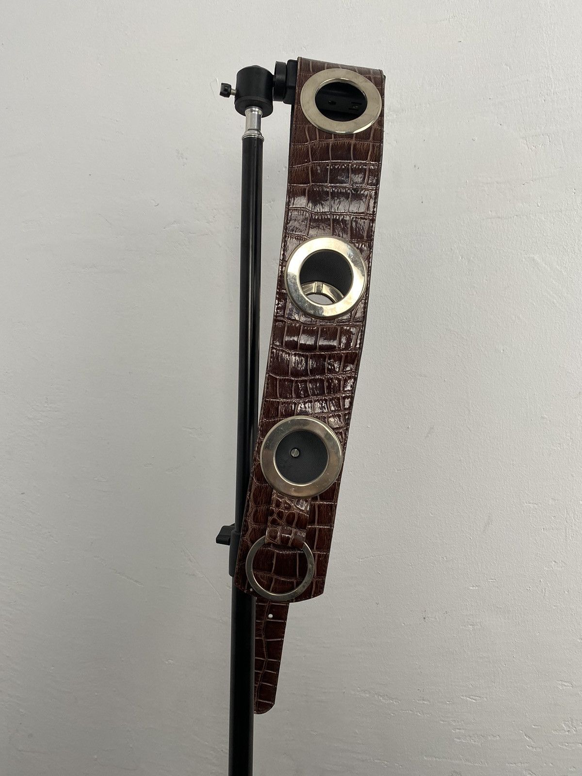If Six Was Nine × Japanese Brand × Le Grande Bleu (L.G.B.) Aligator ringer belt Size ONE SIZE - 5 Thumbnail