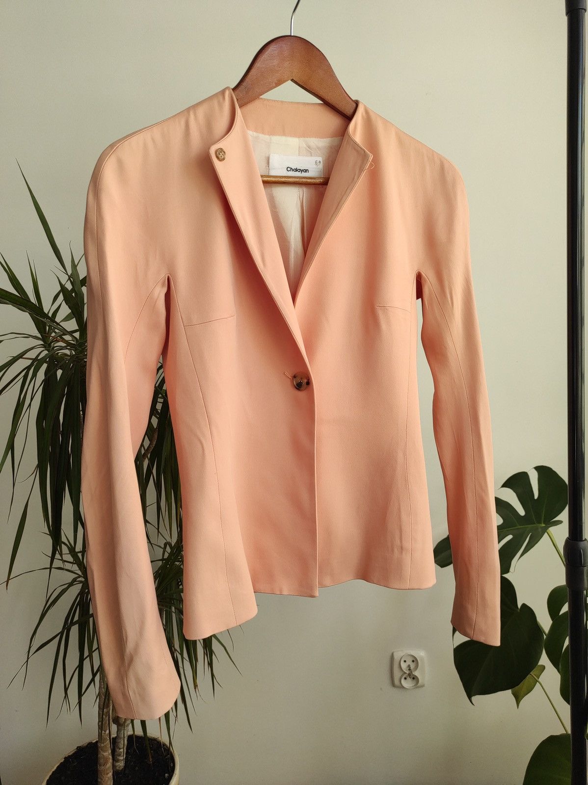 Hussein Chalayan Hussein Chalayan SS13 runway single button blazer jacket Size XS / US 0-2 / IT 36-38 - 1 Thumbnail