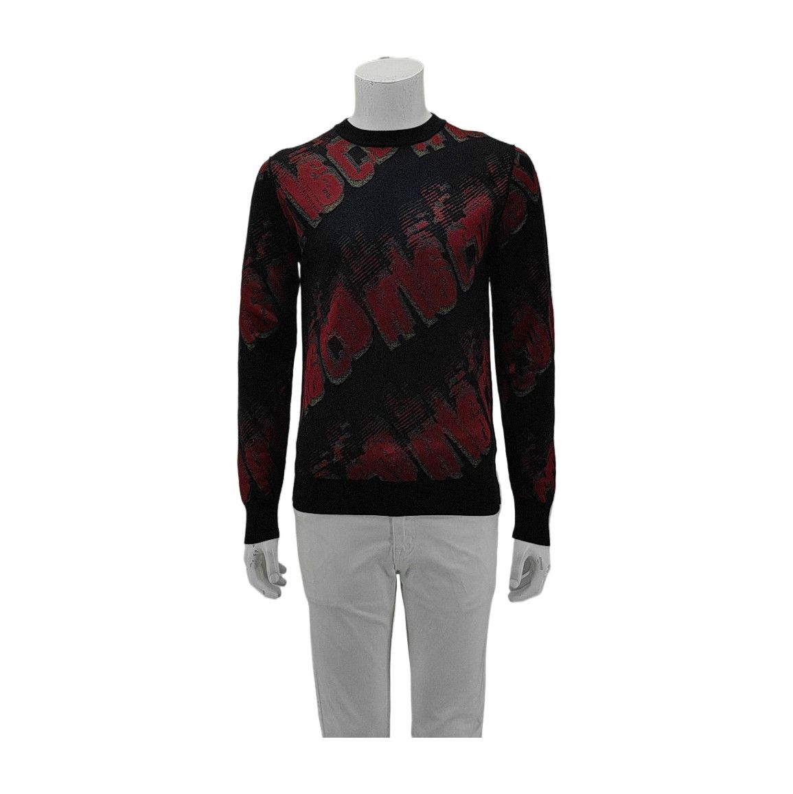 Dior Dior Homme Patterned Wool Blend Sweater Size M Size US M / EU 48-50 / 2 - 1 Thumbnail