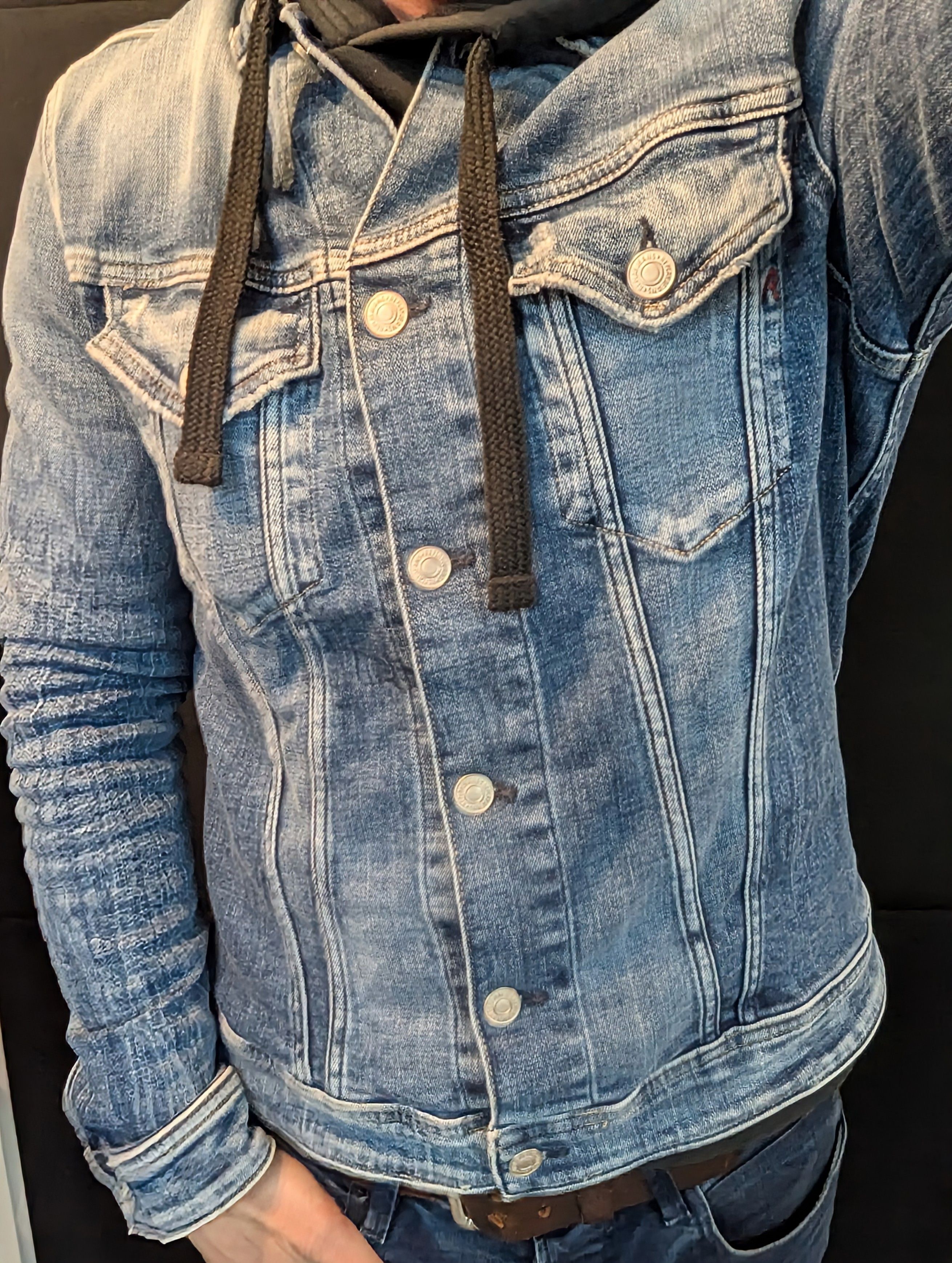 Replay REPLAY Type III Slim Fit Denim Trucker Jacket Size US M / EU 48-50 / 2 - 4 Thumbnail