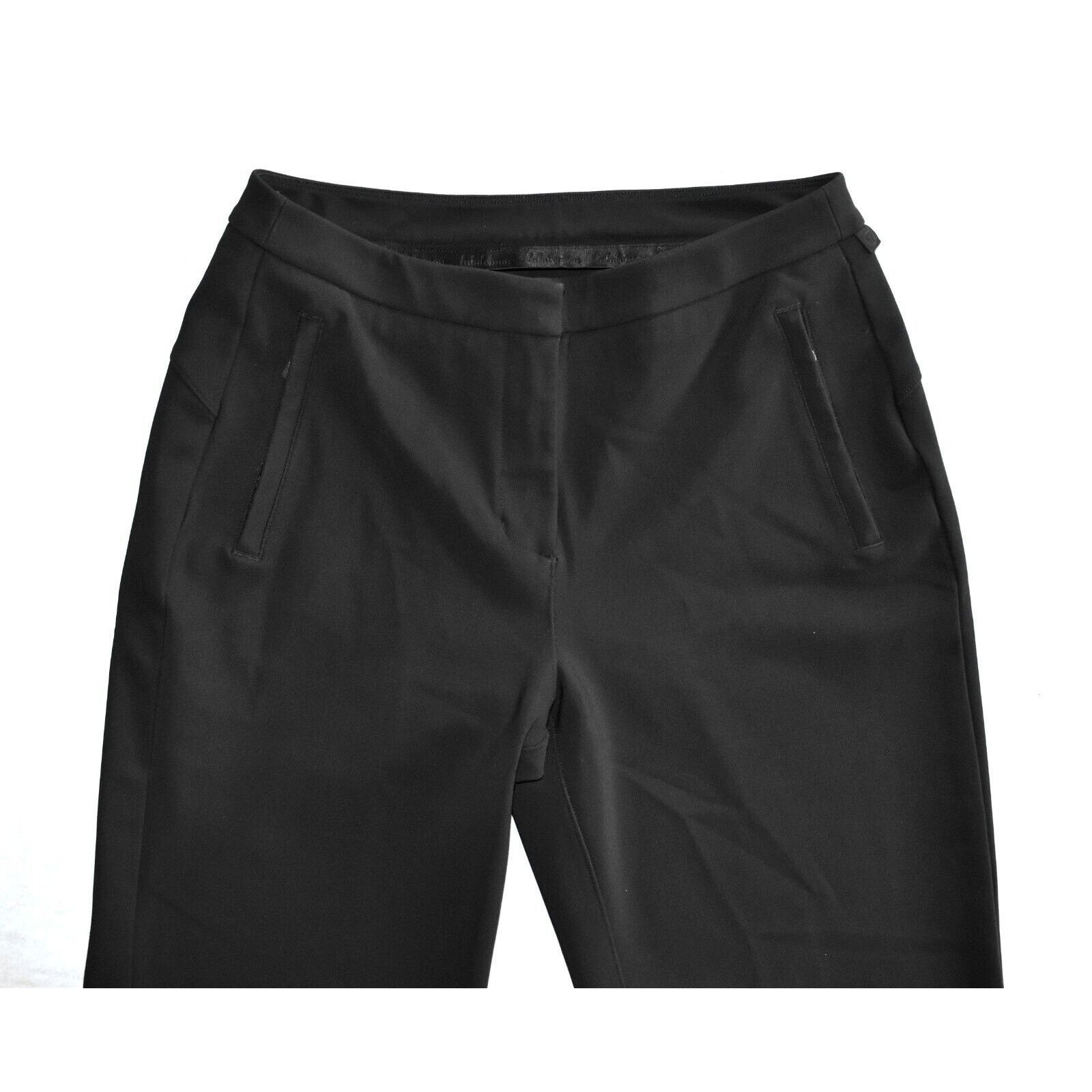 Lululemon LULULEMON Black Hidden Zipper Pockets Fabric Stretch Pants 4 Size 27" / US 4 / IT 40 - 3 Thumbnail