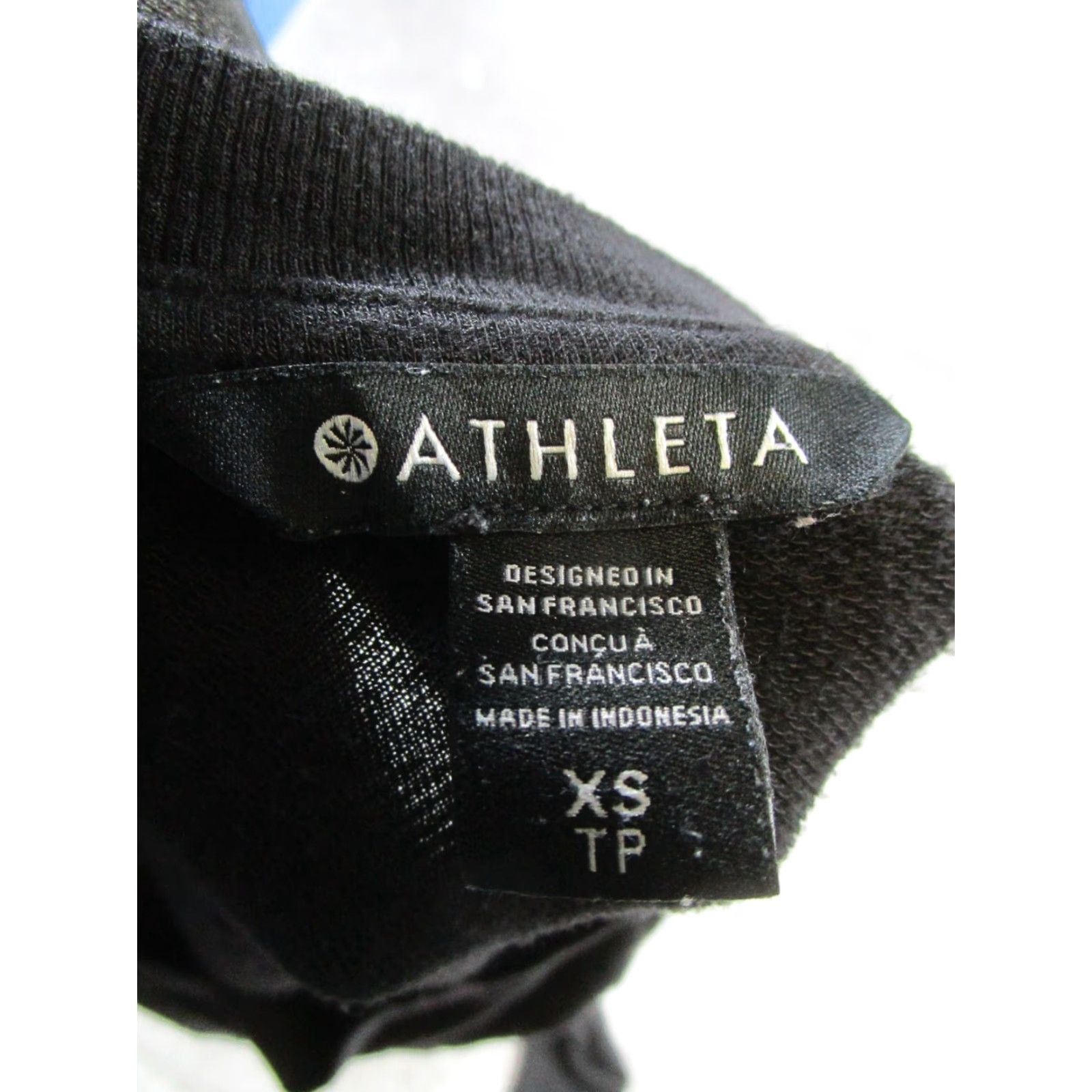 Athleta VINTAGE Athleta Sweater Womens XS Black Pullover Knit Long Sleeve V-Neck Casual Size XS / US 0-2 / IT 36-38 - 3 Thumbnail