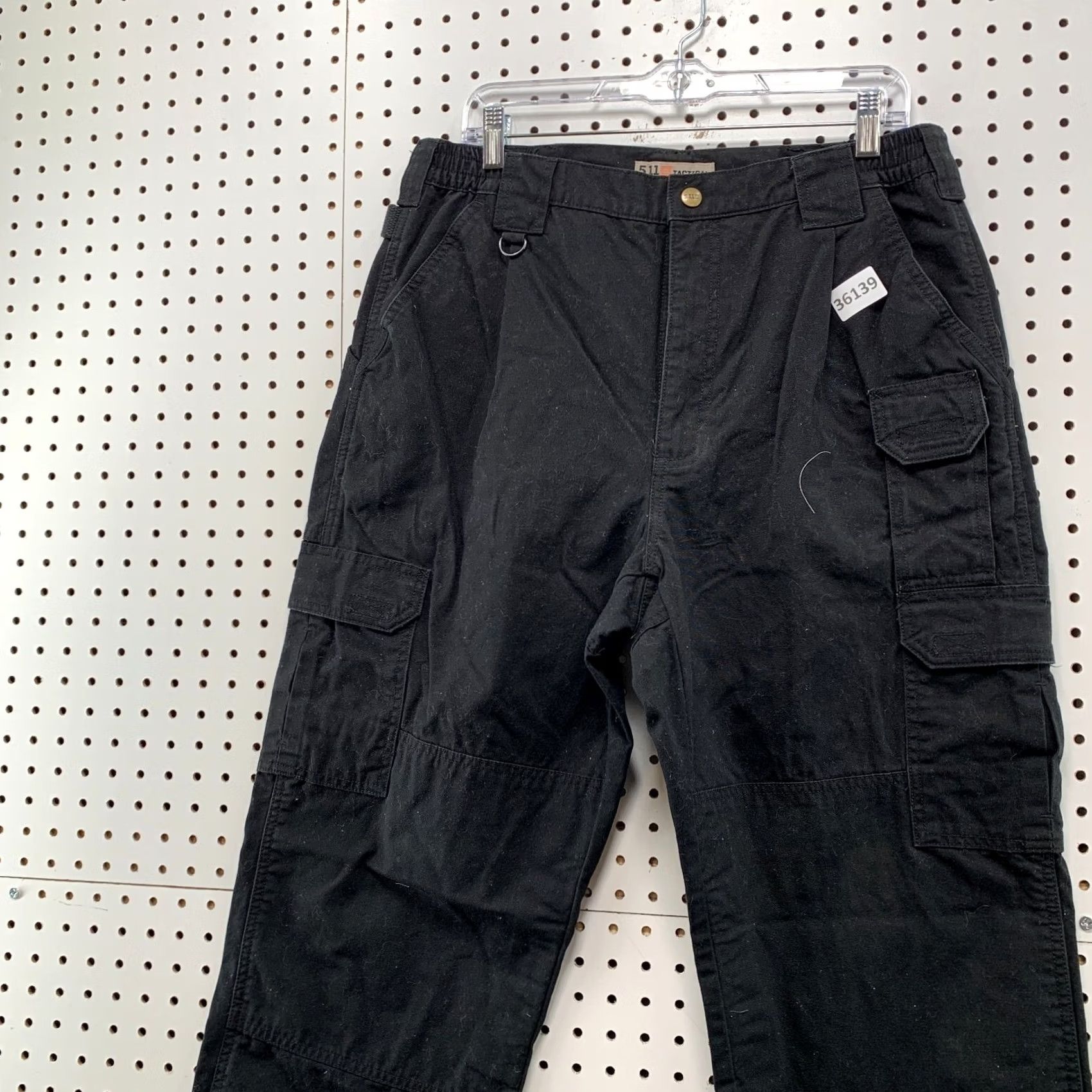 Vintage 5.11 Tactical Pants Mens Cargo Utility Straight Leg SIZE 34X30 Black Size US 34 / EU 50 - 4 Thumbnail