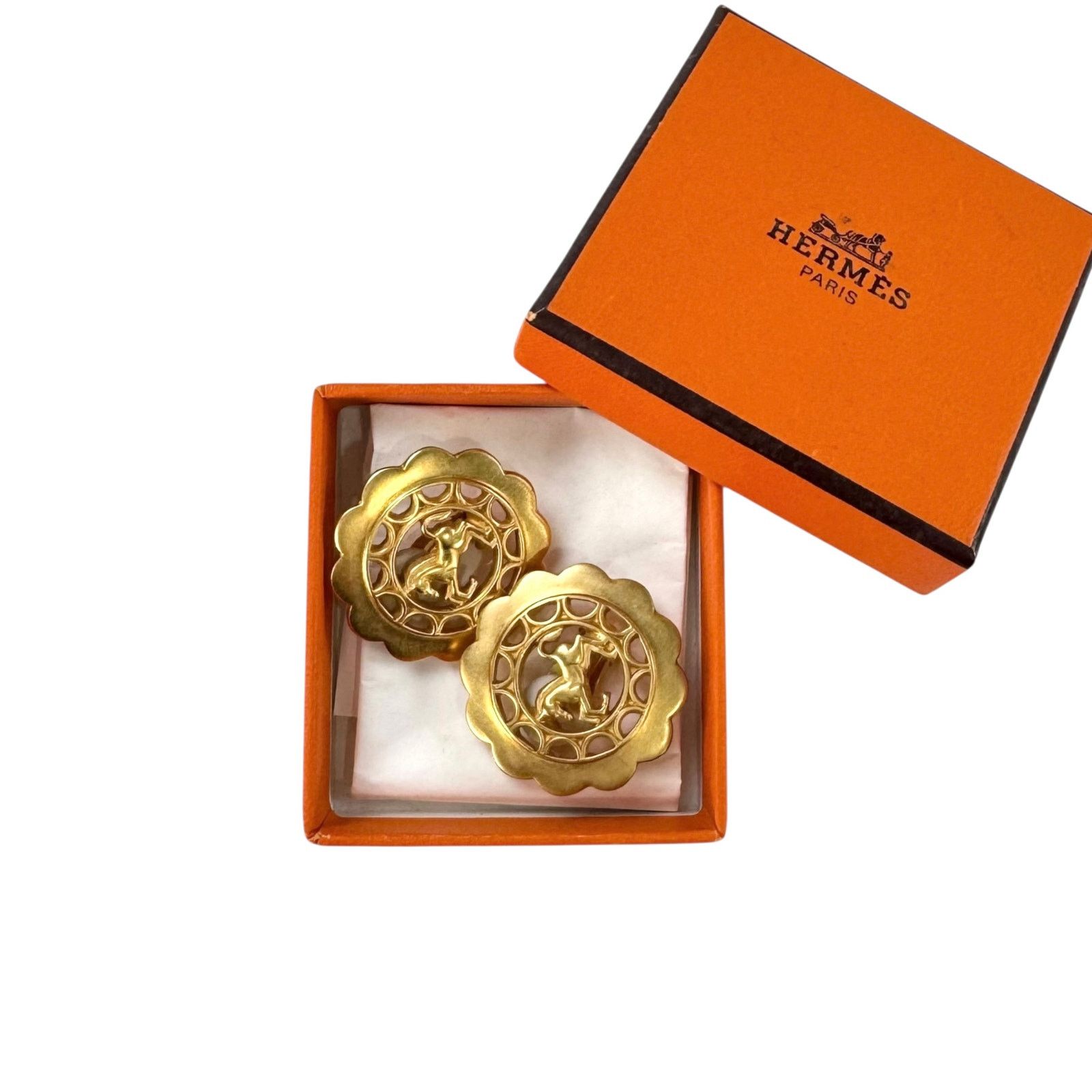 Hermes Hermes Horse Earrings Size ONE SIZE - 7 Thumbnail