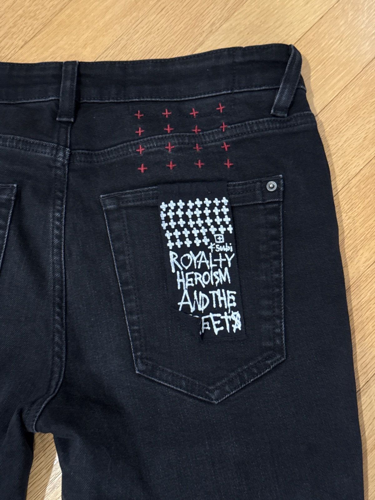 Ksubi Ksubi Van Winkle Red Bottle Trashed jeans Size US 30 / EU 46 - 1 Thumbnail