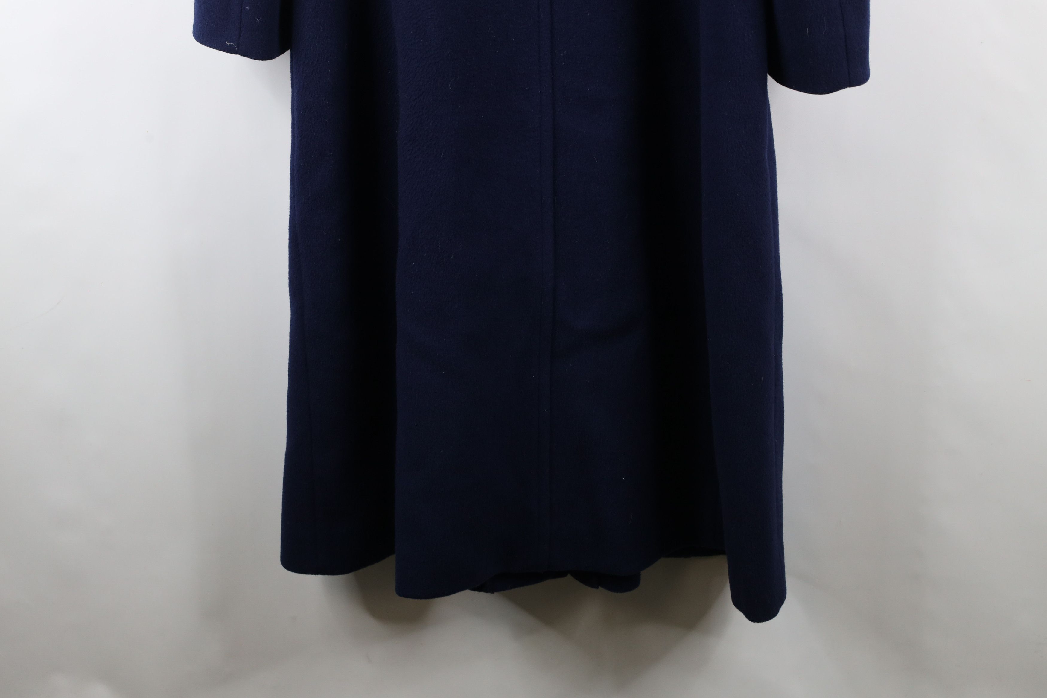Pendleton × Vintage Vintage 90s Pendleton Heavy Wool Trench Coat Jacket Blue USA Size XL / US 12-14 / IT 48-50 - 15 Thumbnail