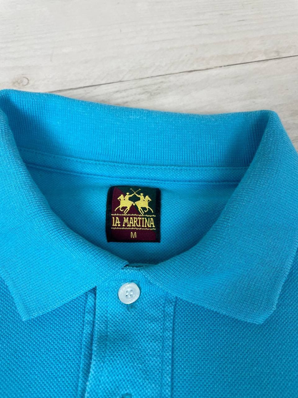 La Martina Vintage La Martina Polo Shirt Big Logo Size US M / EU 48-50 / 2 - 11 Thumbnail
