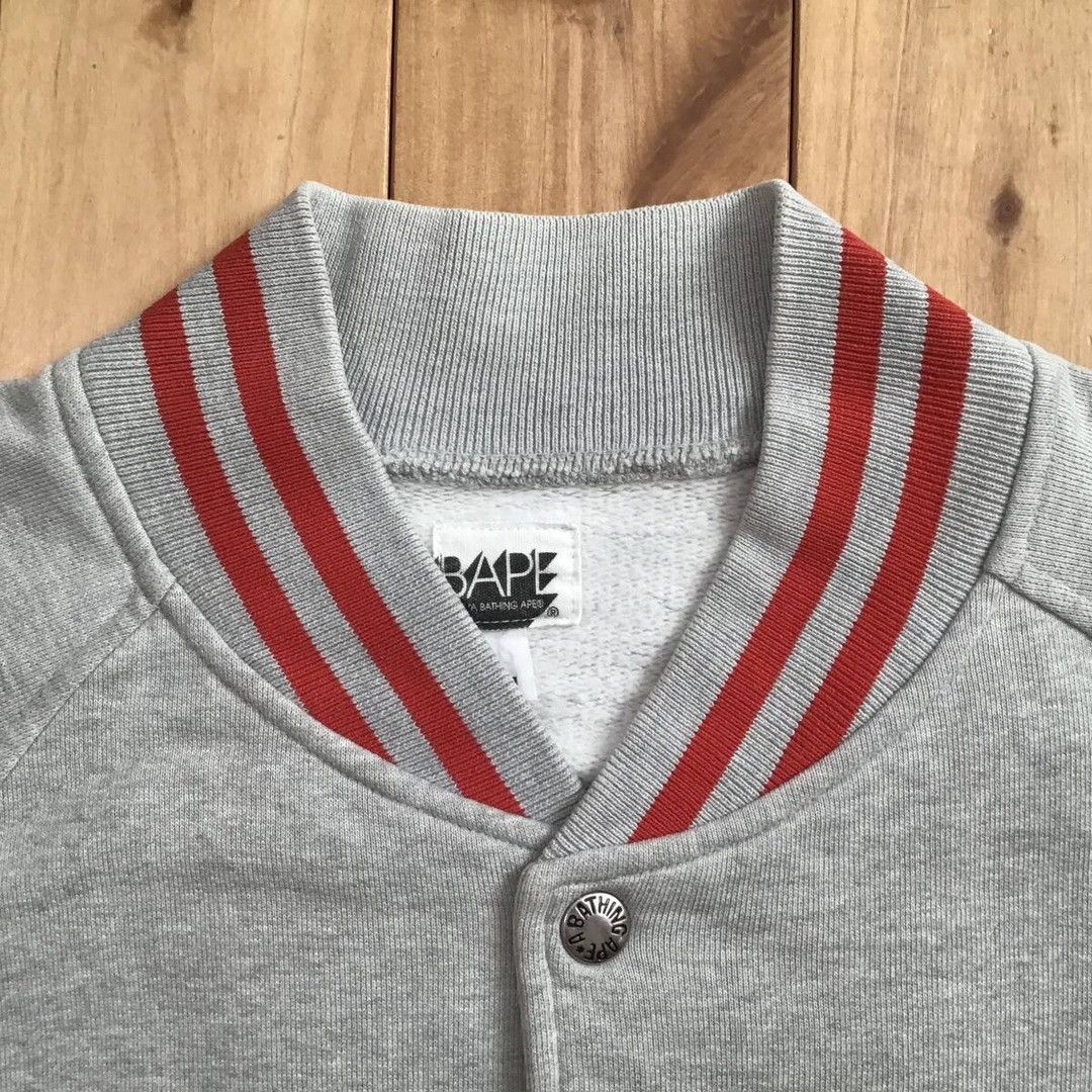 Bape × Nigo BAPE LOGO sweat varsity jacket a bathing ape NIGO Size US M / EU 48-50 / 2 - 5 Thumbnail