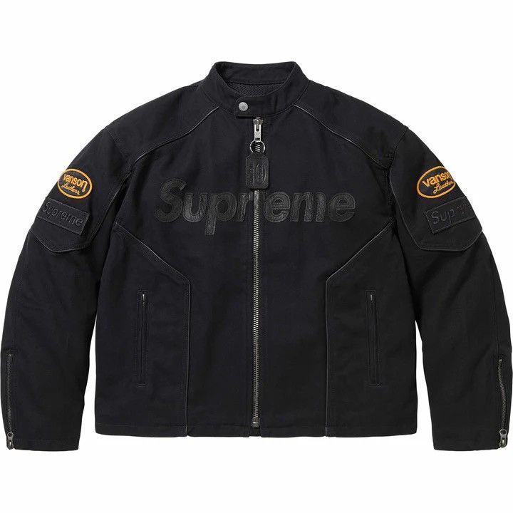 Supreme × Vanson Leathers Supreme Vanson Leathers Cordura Cotton Jacket Size US L / EU 52-54 / 3 - 1 Thumbnail