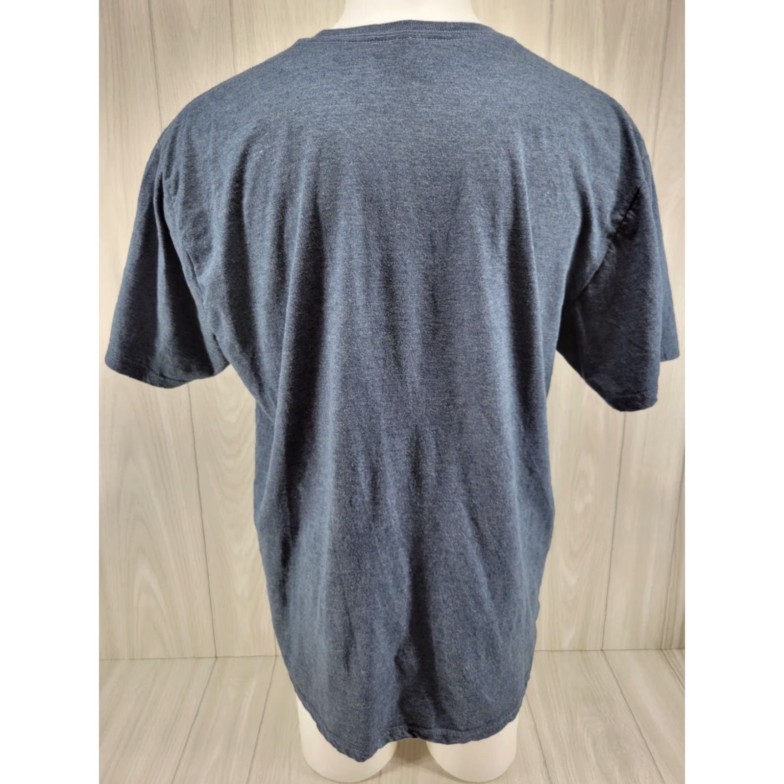 Vintage Mens Zip XL Yellowstone National Park Old Faithful geyser T-Shirt Blue Size US XL / EU 56 / 4 - 6 Thumbnail