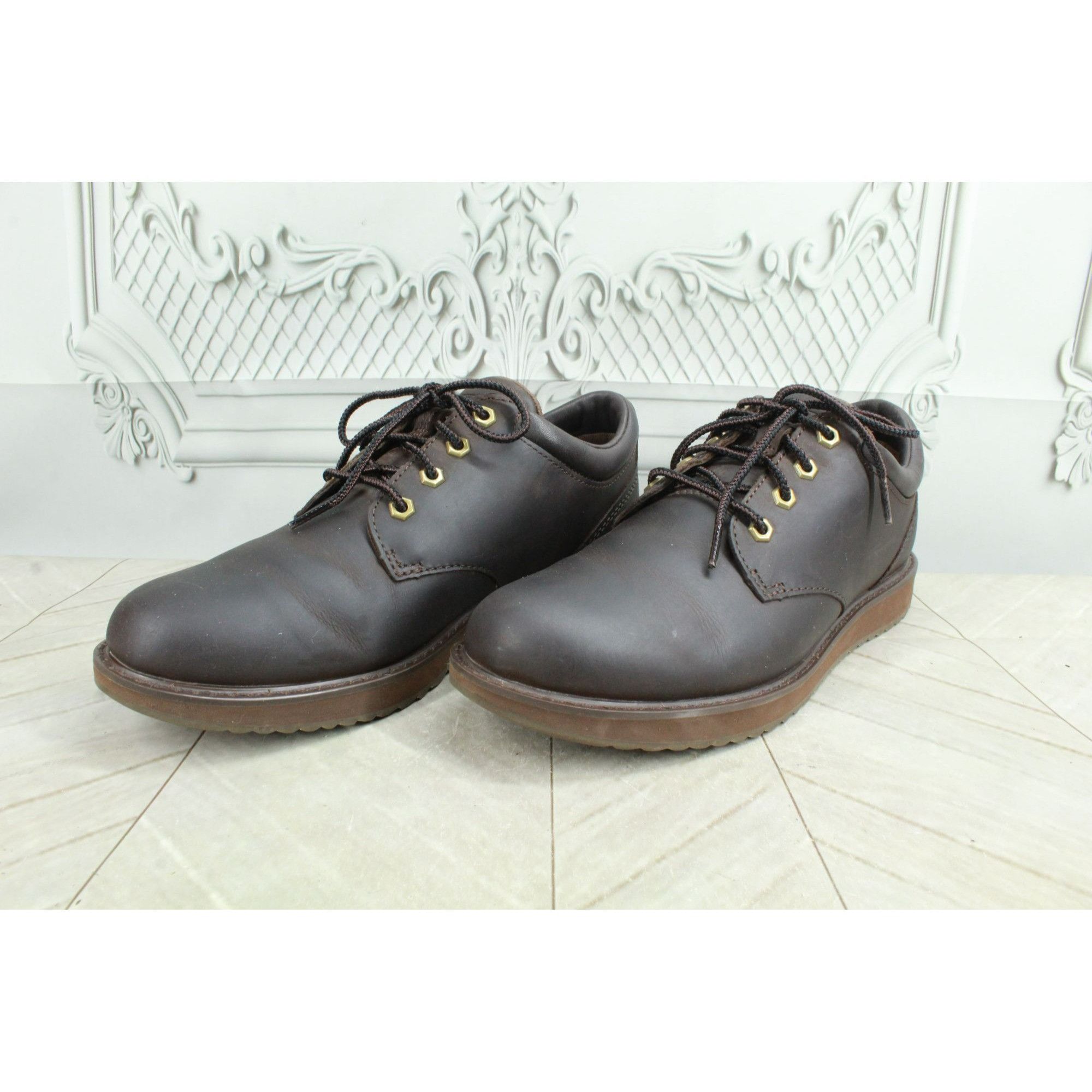 L.L. Bean × Leather LL Bean Stonington Men's Rugged Oxford Shoes Size US 8.5 / EU 41-42 - 3 Thumbnail