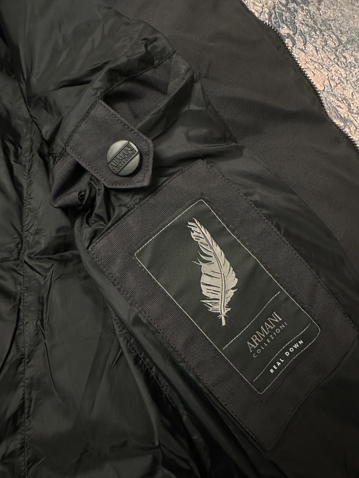 Armani Collezioni RRP 900 Armani Collezioni Down Puffer Jacket Size US M / EU 48-50 / 2 - 11 Thumbnail