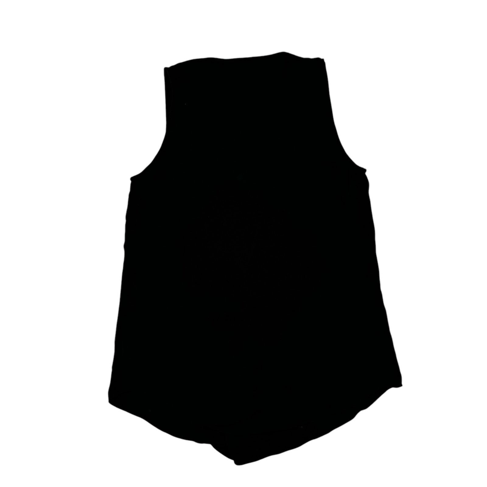 Theory THEORY Meighlan Black Sleeveless Silk Top Small Women V-neck Size S / US 4 / IT 40 - 5 Thumbnail