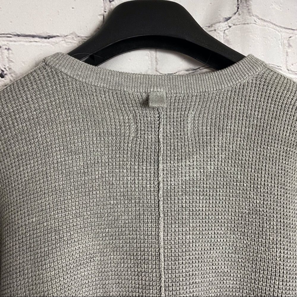 Ovadia & Sons Ovadia And Sons Cotton Waffle Knit Crew Neck Sweater in Hea Size US XXL / EU 58 / 5 - 9 Thumbnail