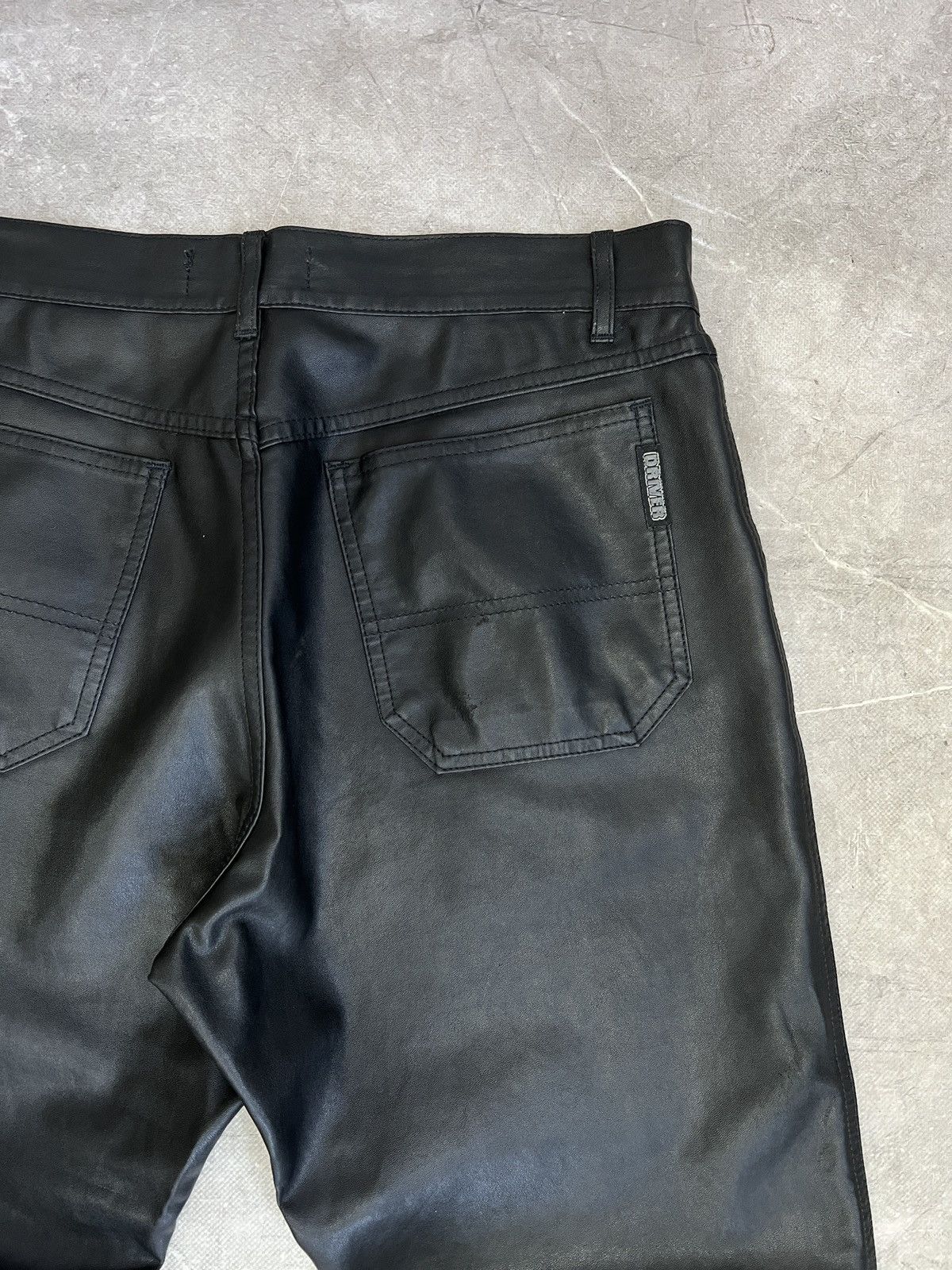 Tornado Mart Faux leather baggy tornado mart style leather gothic pants Size US 32 / EU 48 - 10 Thumbnail